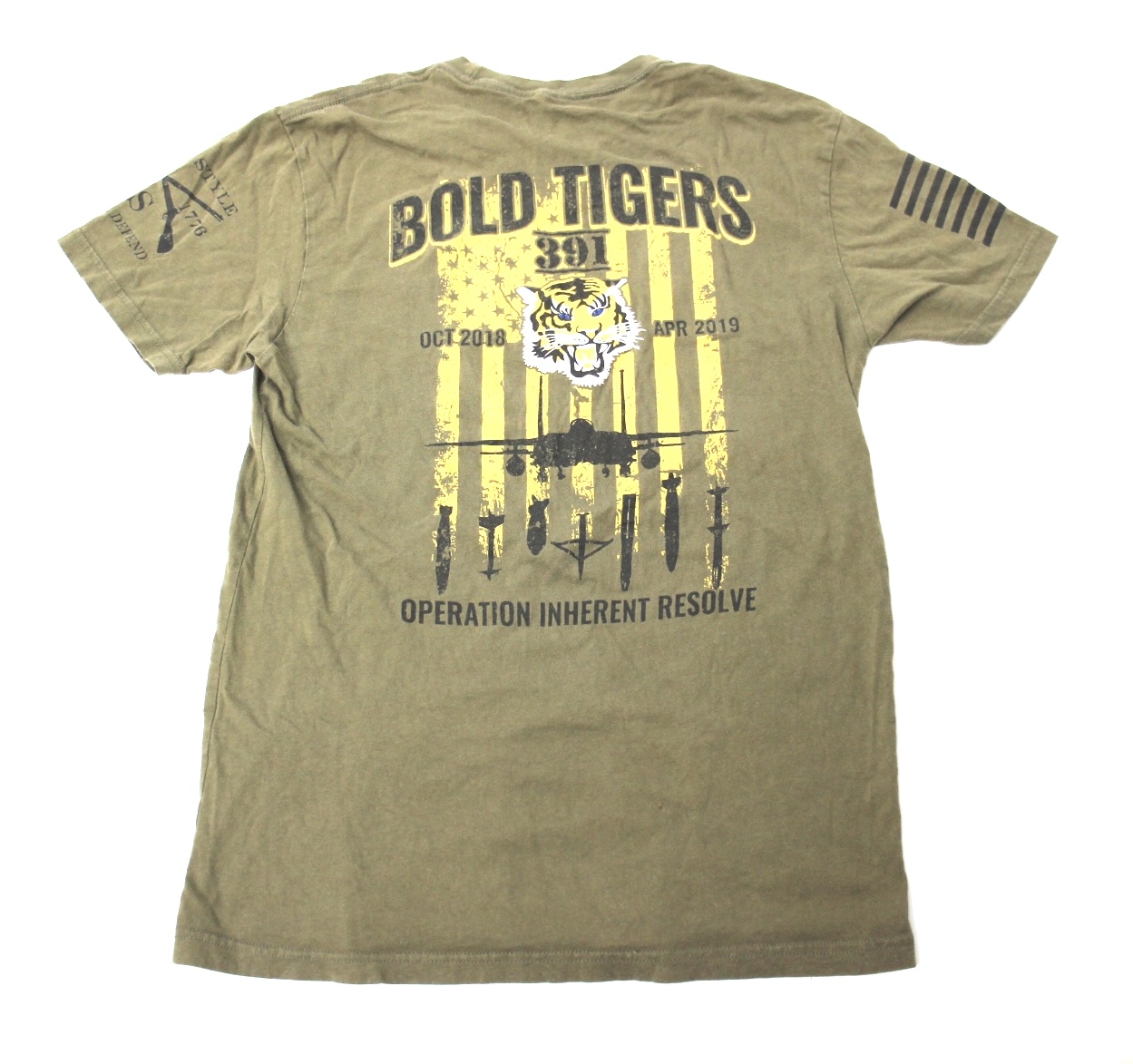 BOLD TIGERS Tシャツ OD