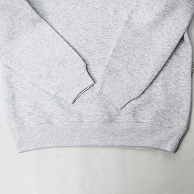 U.S NAVY SWEATSHIRT SLASH - ash gray スウェットシャツ 裏起毛