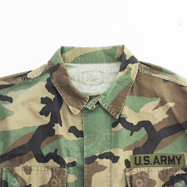 US ARMY COAT WOODLAND CAMOUFLAGE PATTERN COMBAT BDUジャケット 