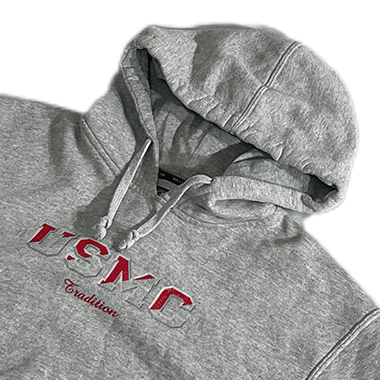 USMC HOODED SWEATSHIRT