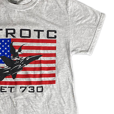 GILDAN AFROTC DET 730 プリントTシャツ