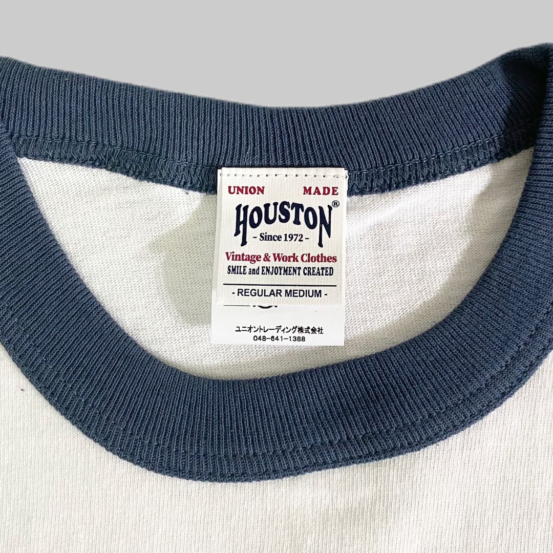 HOUSTON RINGER PRINT S/S TEE BULLDOG