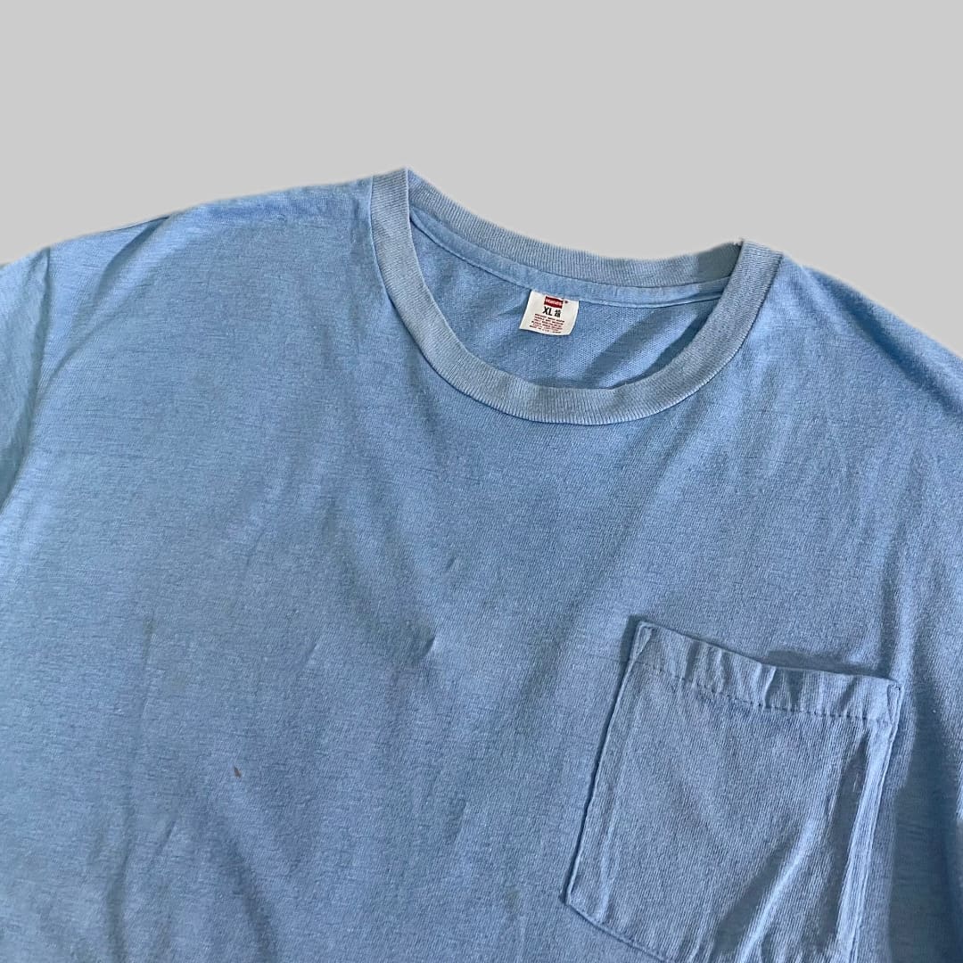 【Hanes】ポケットTシャツ 70s