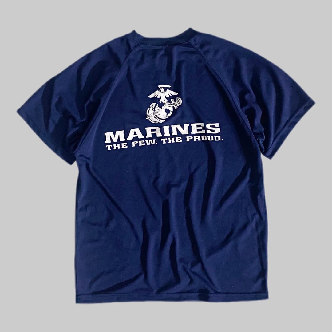 MARINES ラグラン プリントTシャツ