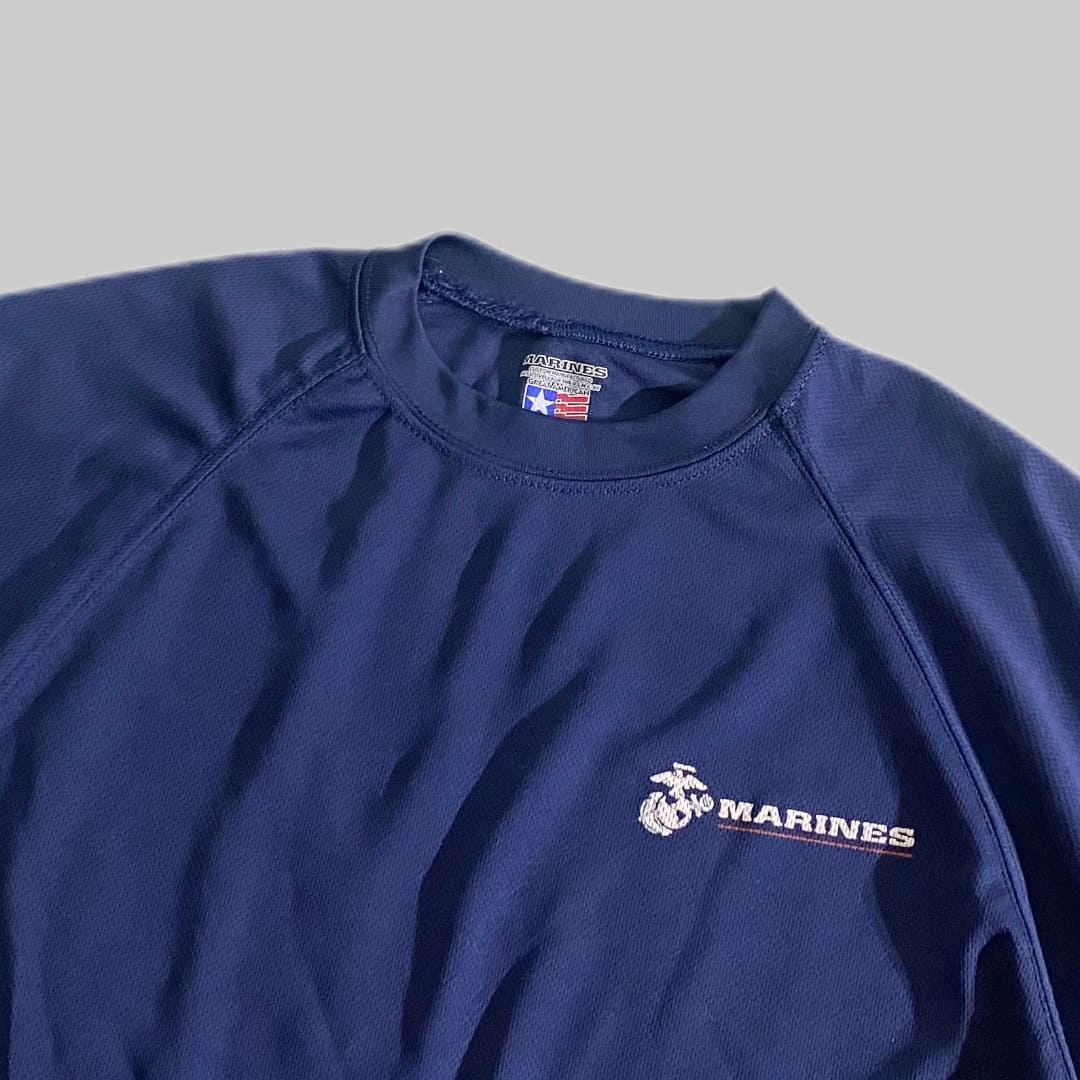 MARINES ラグラン プリントTシャツ