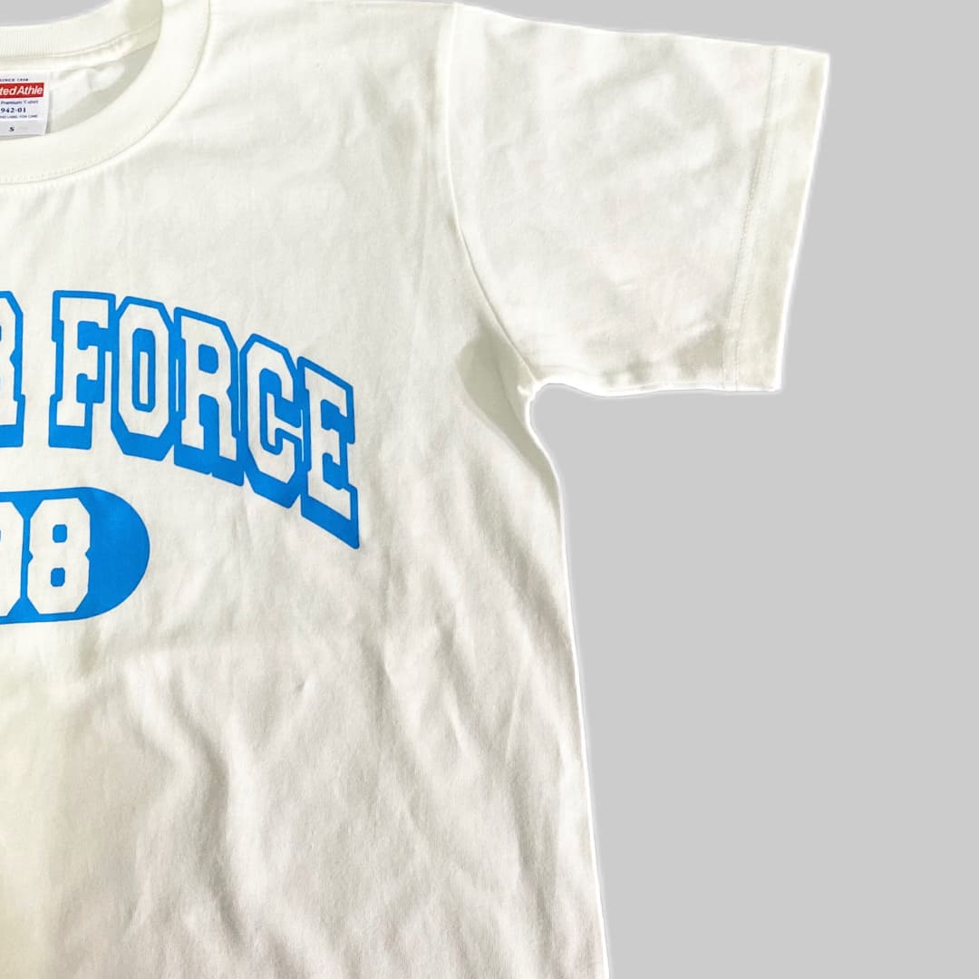 U.S AIRFORCE AREA CODE『098』プリントTシャツ