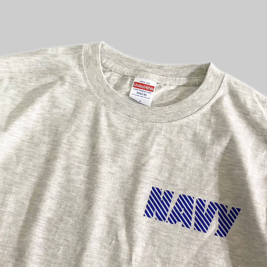 U.S NAVY DIAGONAL LINE S/S TEE