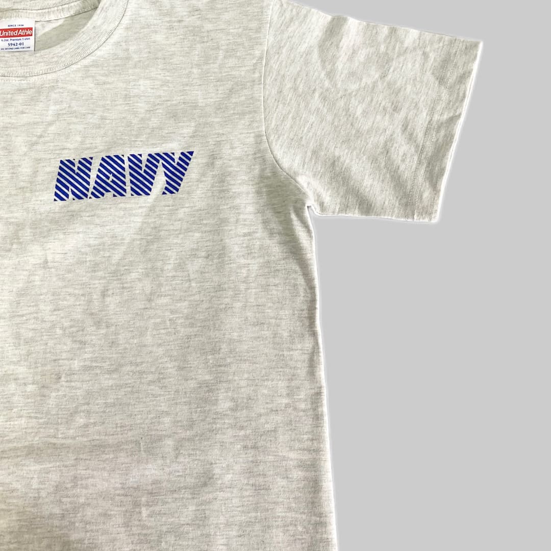 U.S NAVY DIAGONAL LINE S/S TEE