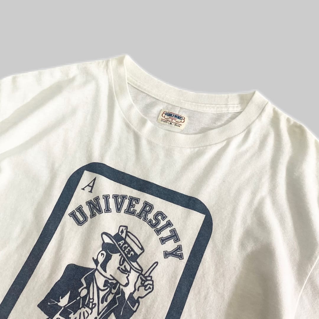 【DUBBLE WORKS】PRINTED S/S TEE