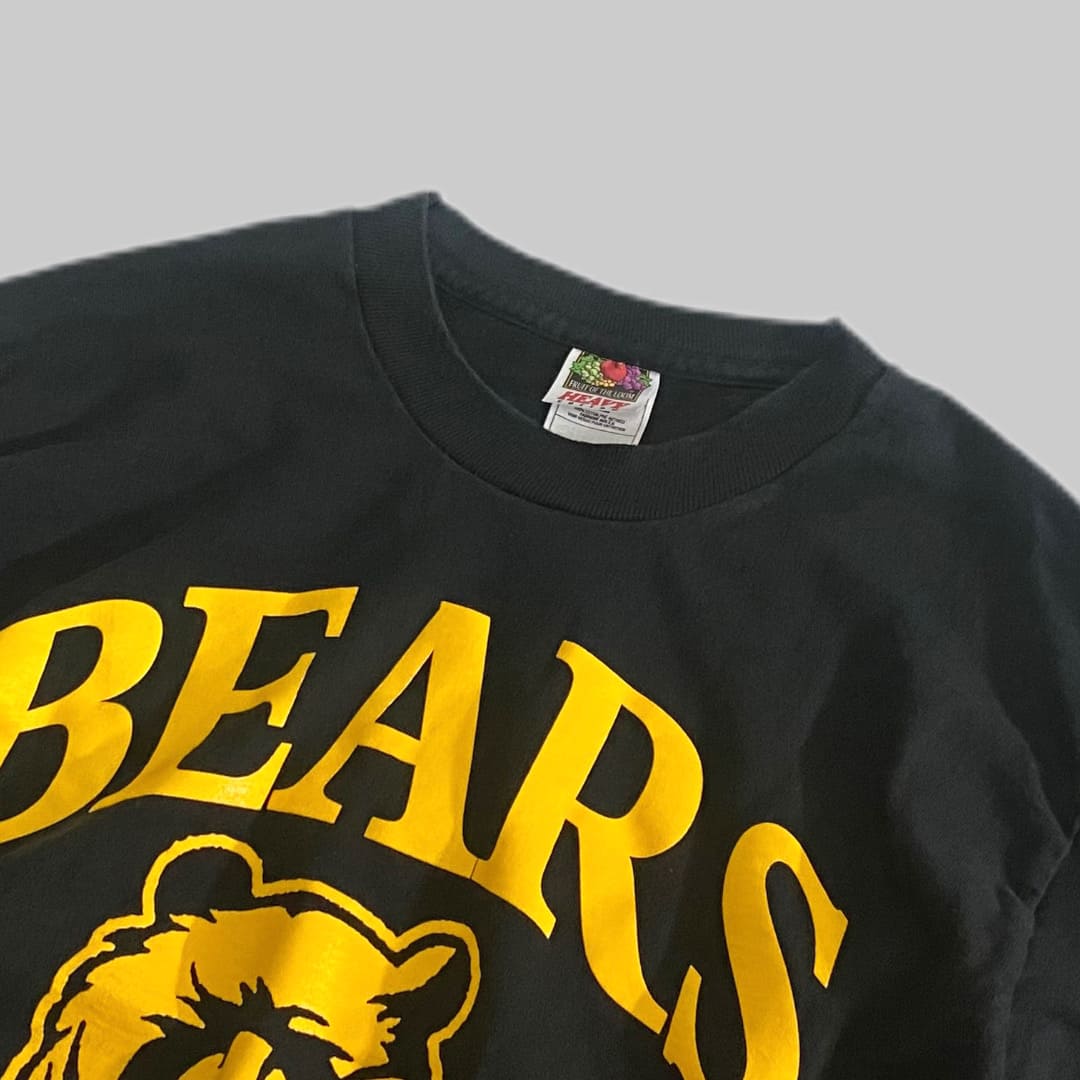 【FRUIT OF THE LOOM】BEARS FOOTBALL S/S TEE 