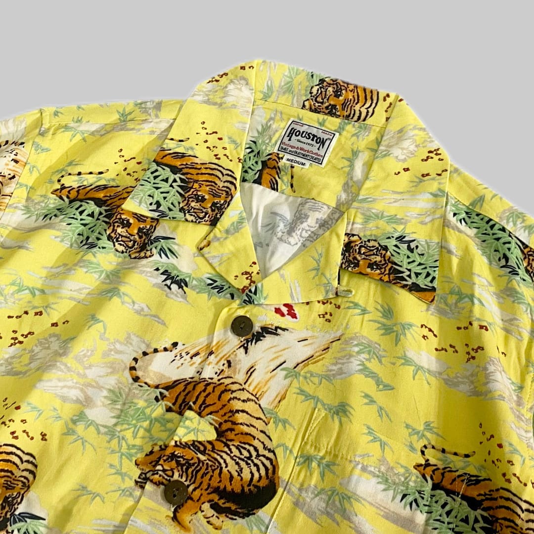 【HOUSTON】ALOHA SHIRT 虎