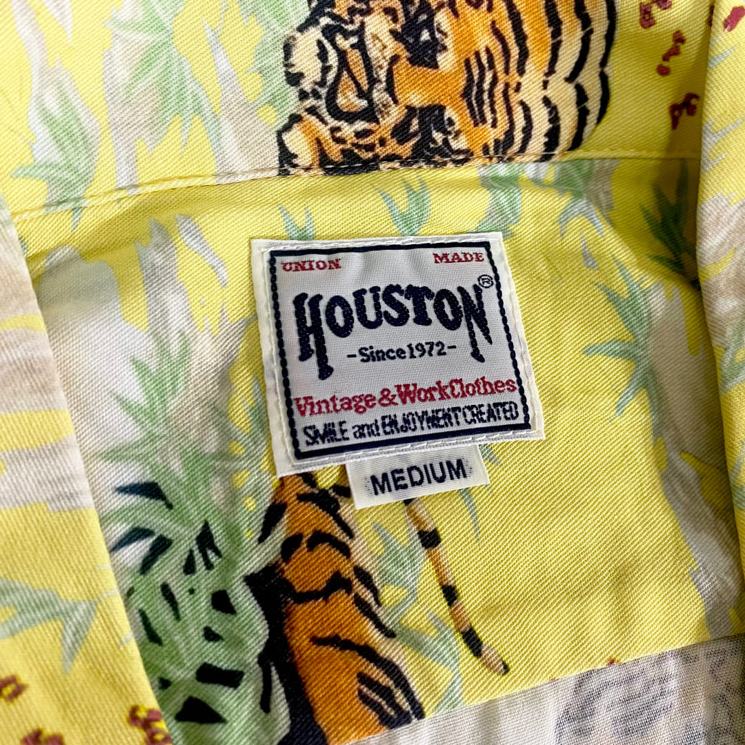 【HOUSTON】ALOHA SHIRT 虎