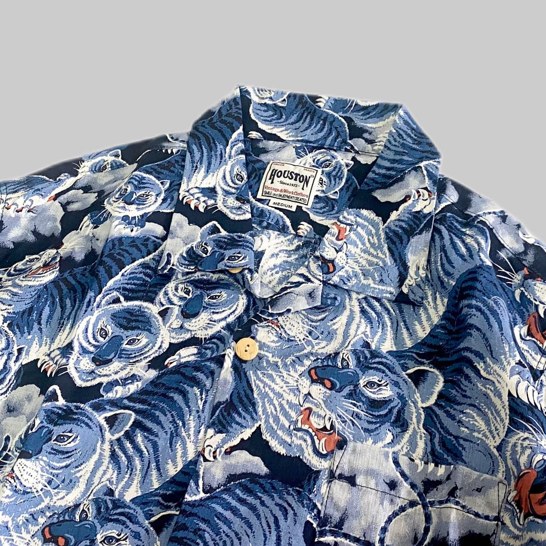 【HOUSTON】ALOHA SHIRT 百虎