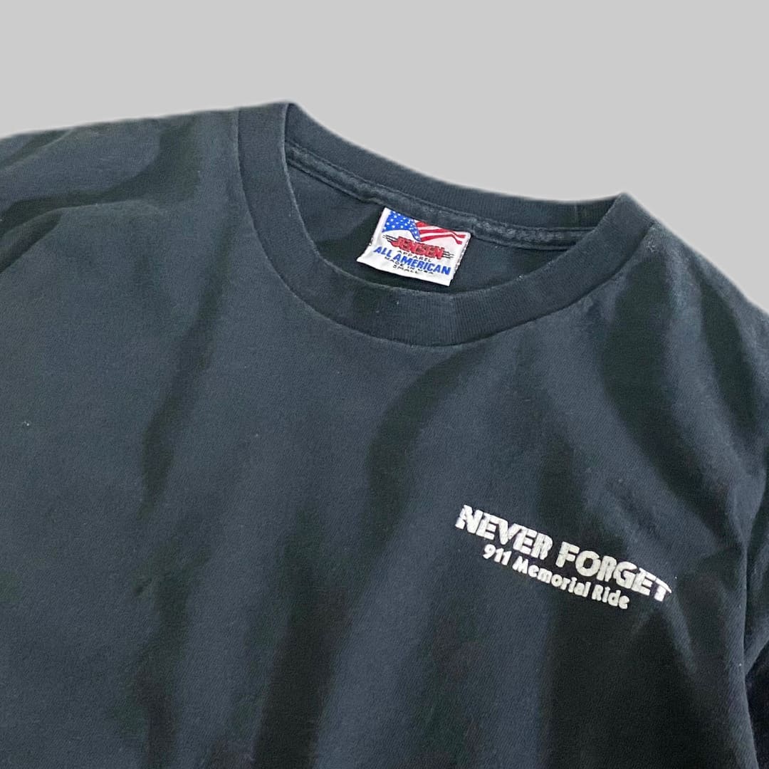 【JENSEN】NEVER FORGET 911 S/S TEE