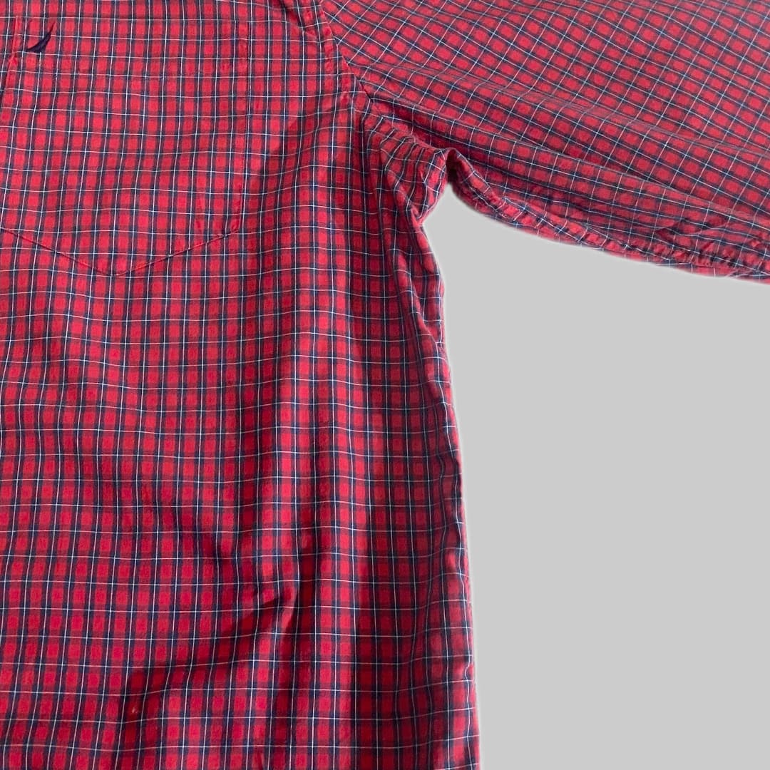 【NAUTICA 】check shirt