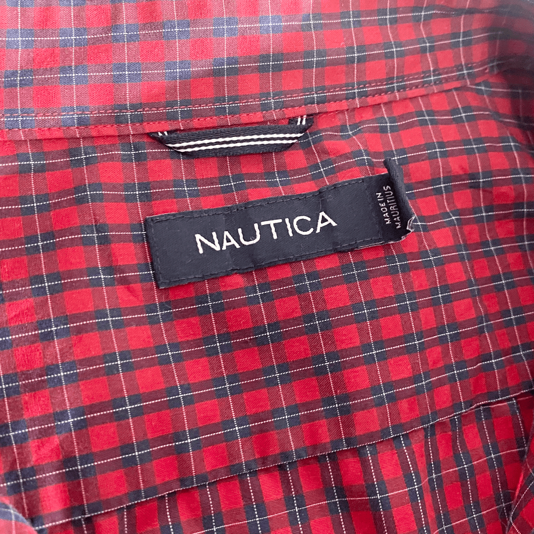 【NAUTICA 】check shirt