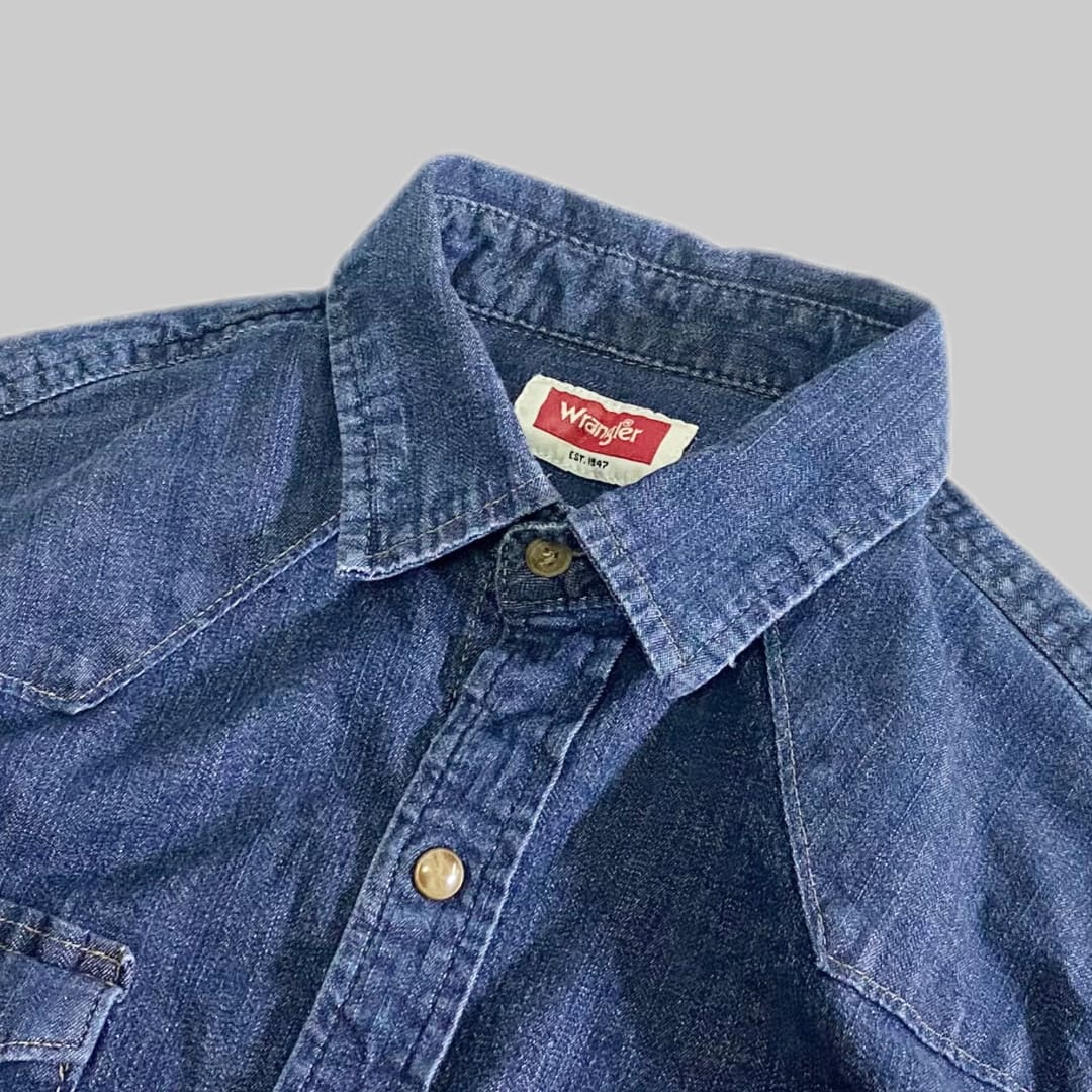 【Wrangler】Denim shirt