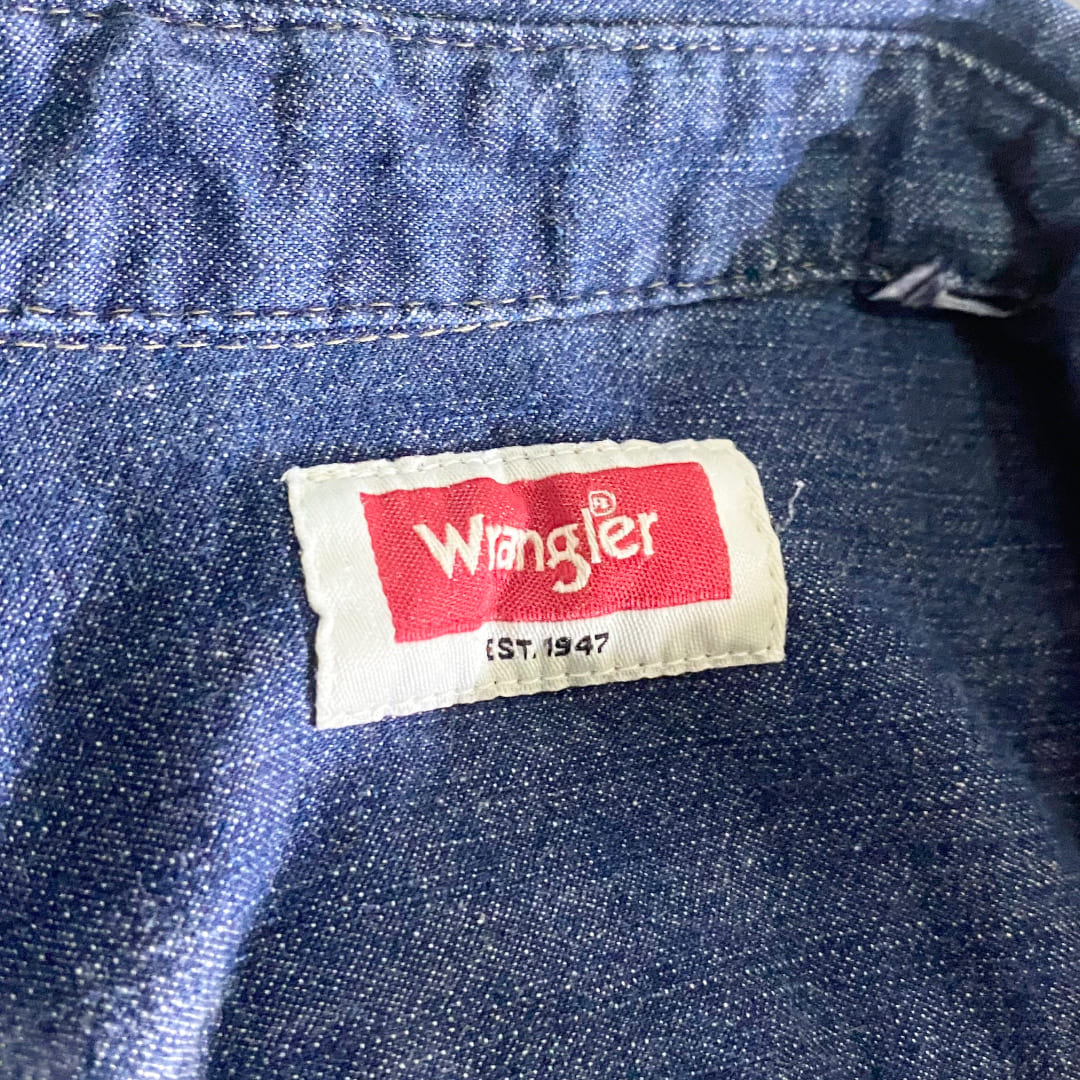 【Wrangler】Denim shirt