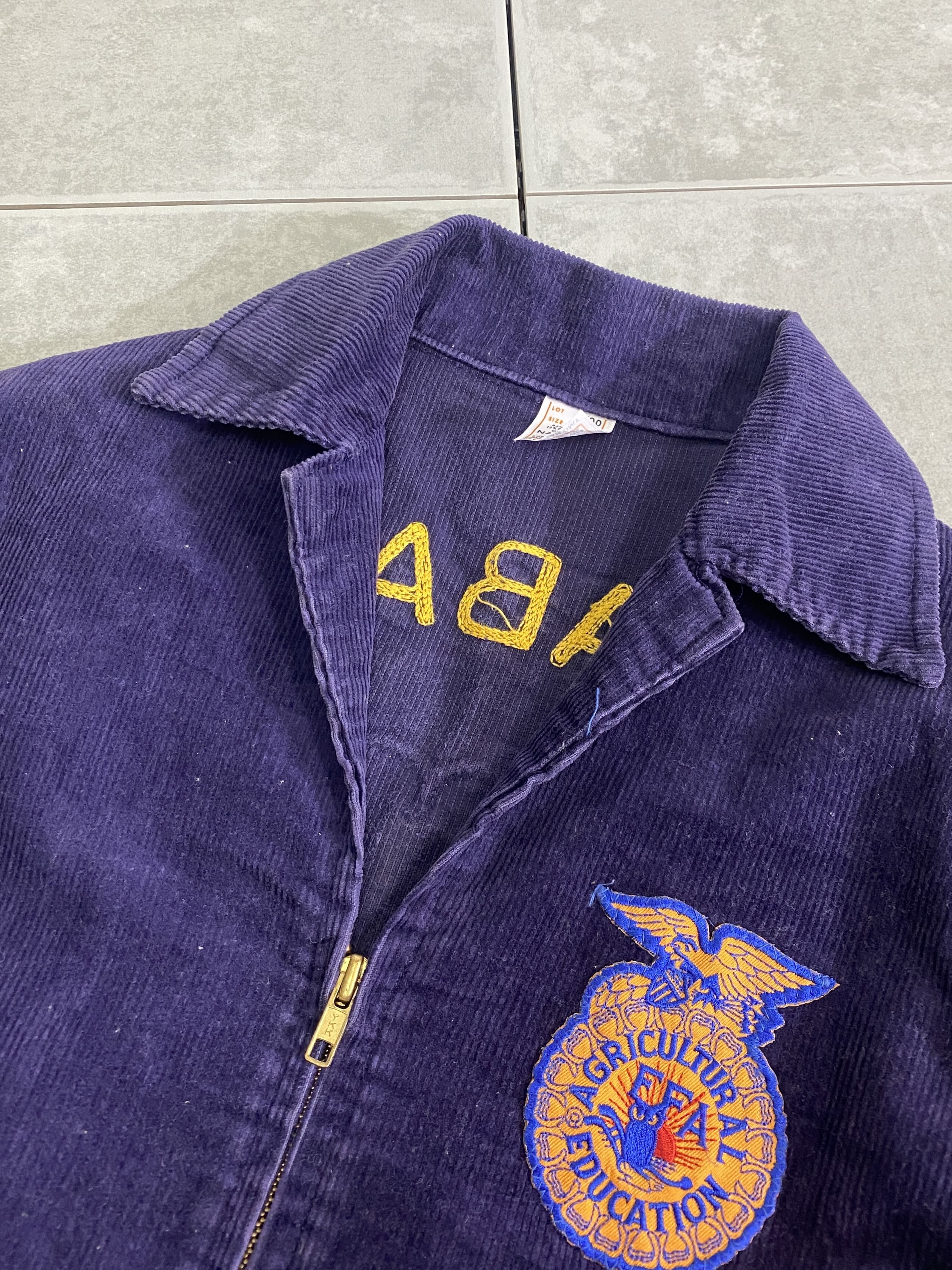 FFA CORDUROY JACKET 80s