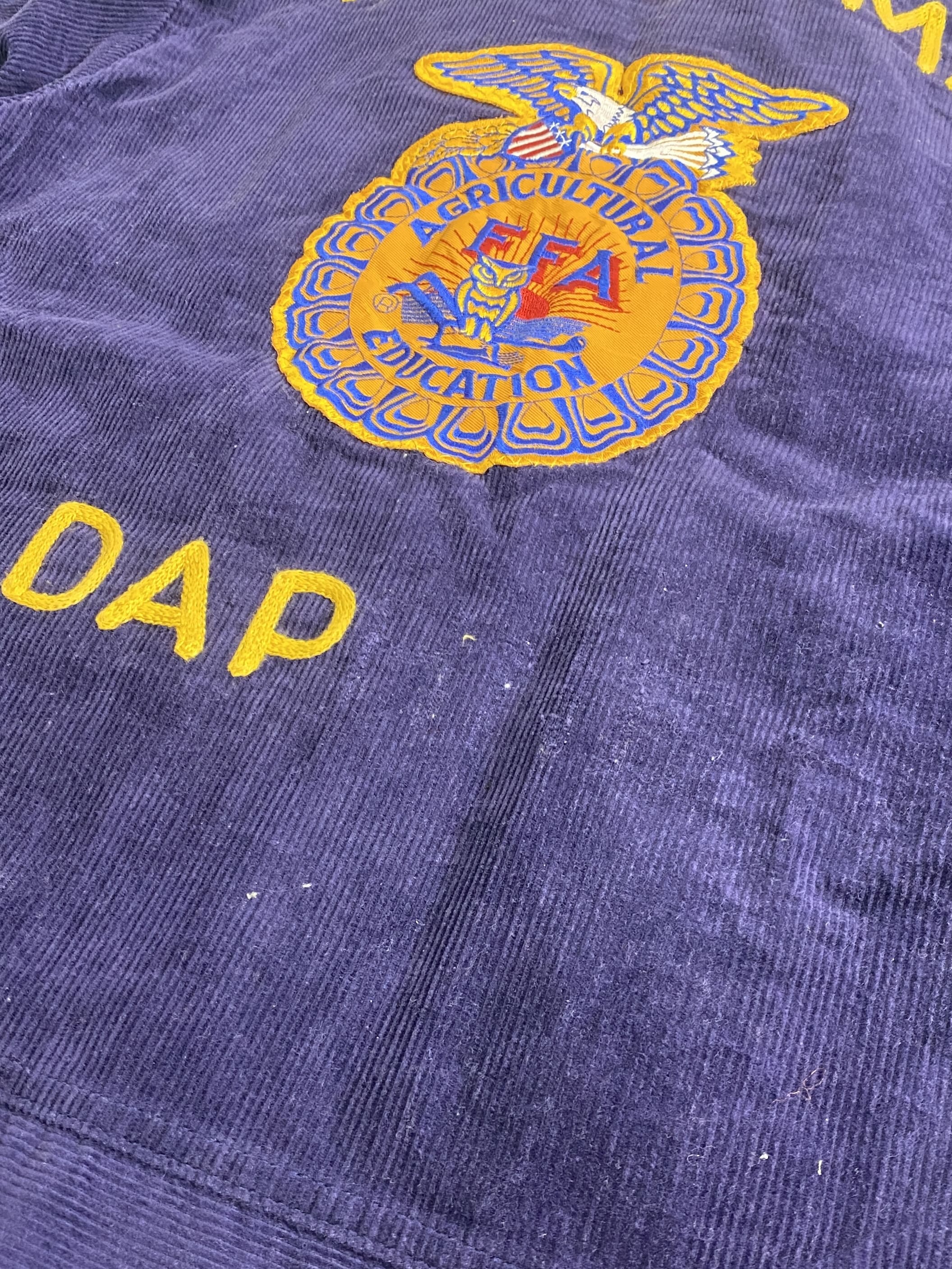 FFA CORDUROY JACKET 80s