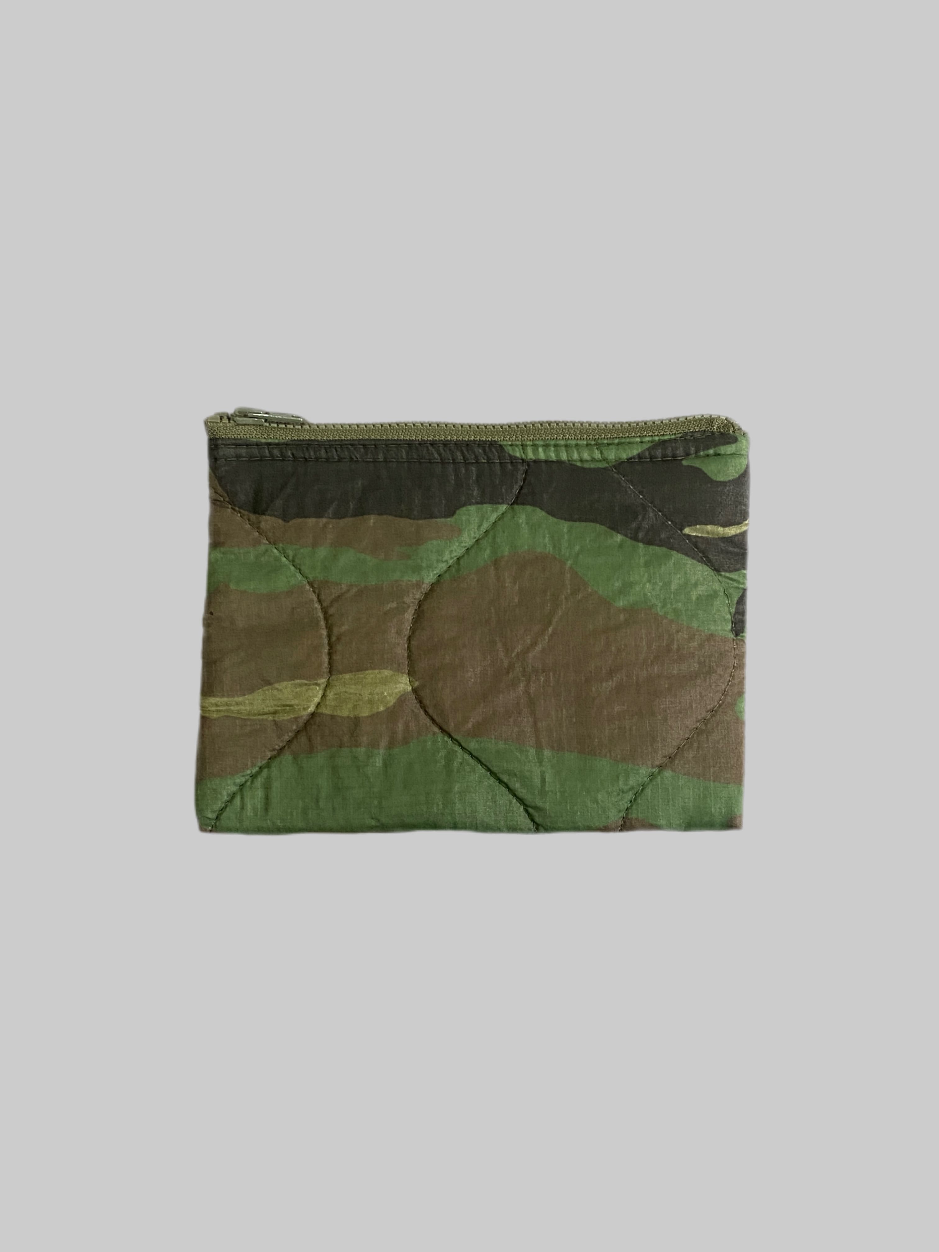 米軍実物 PONCHO LINER REMAKE POUCH リメイクポーチ