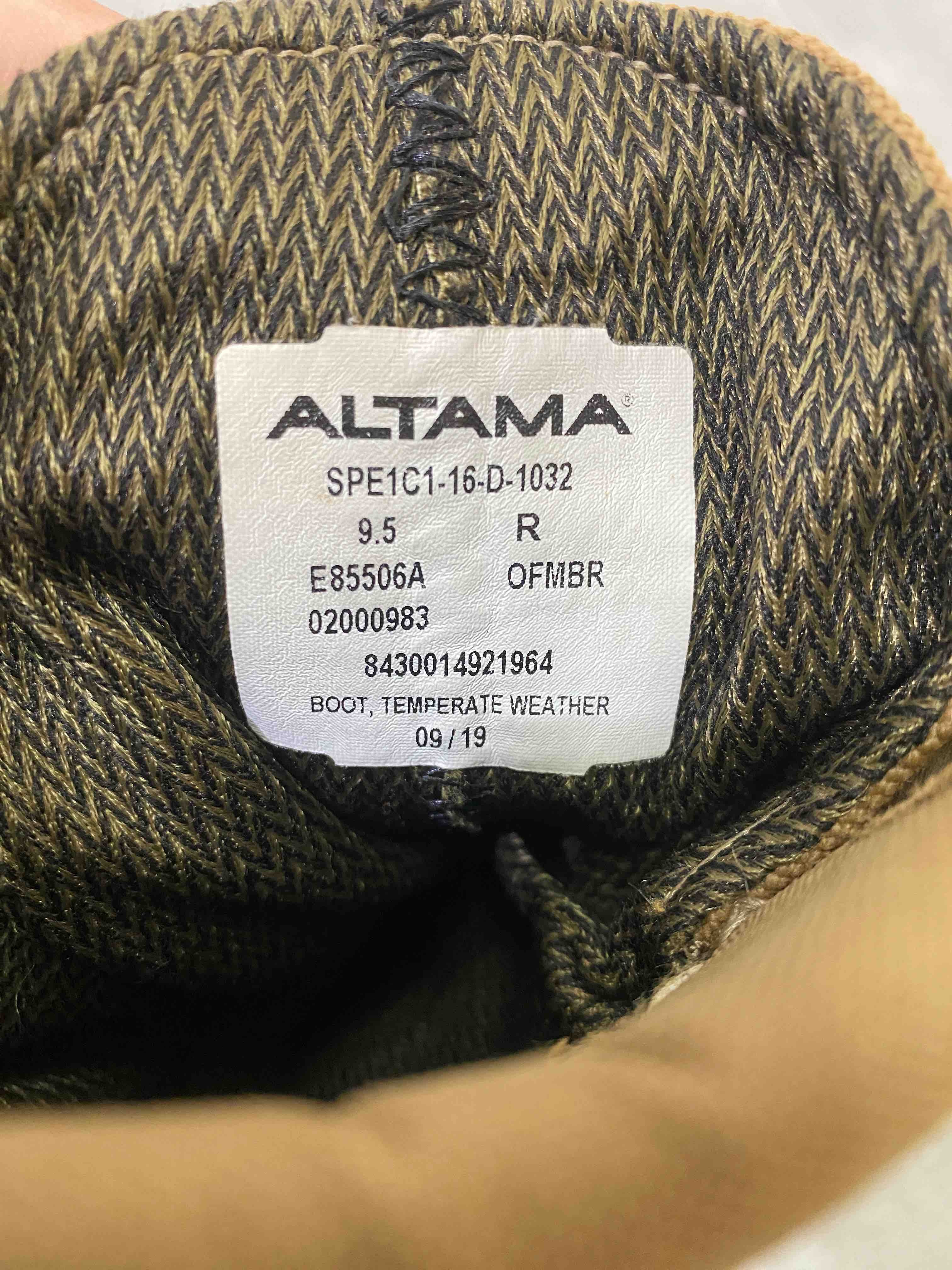 ALTAMA BOOTS TEMPERATE WEATHER