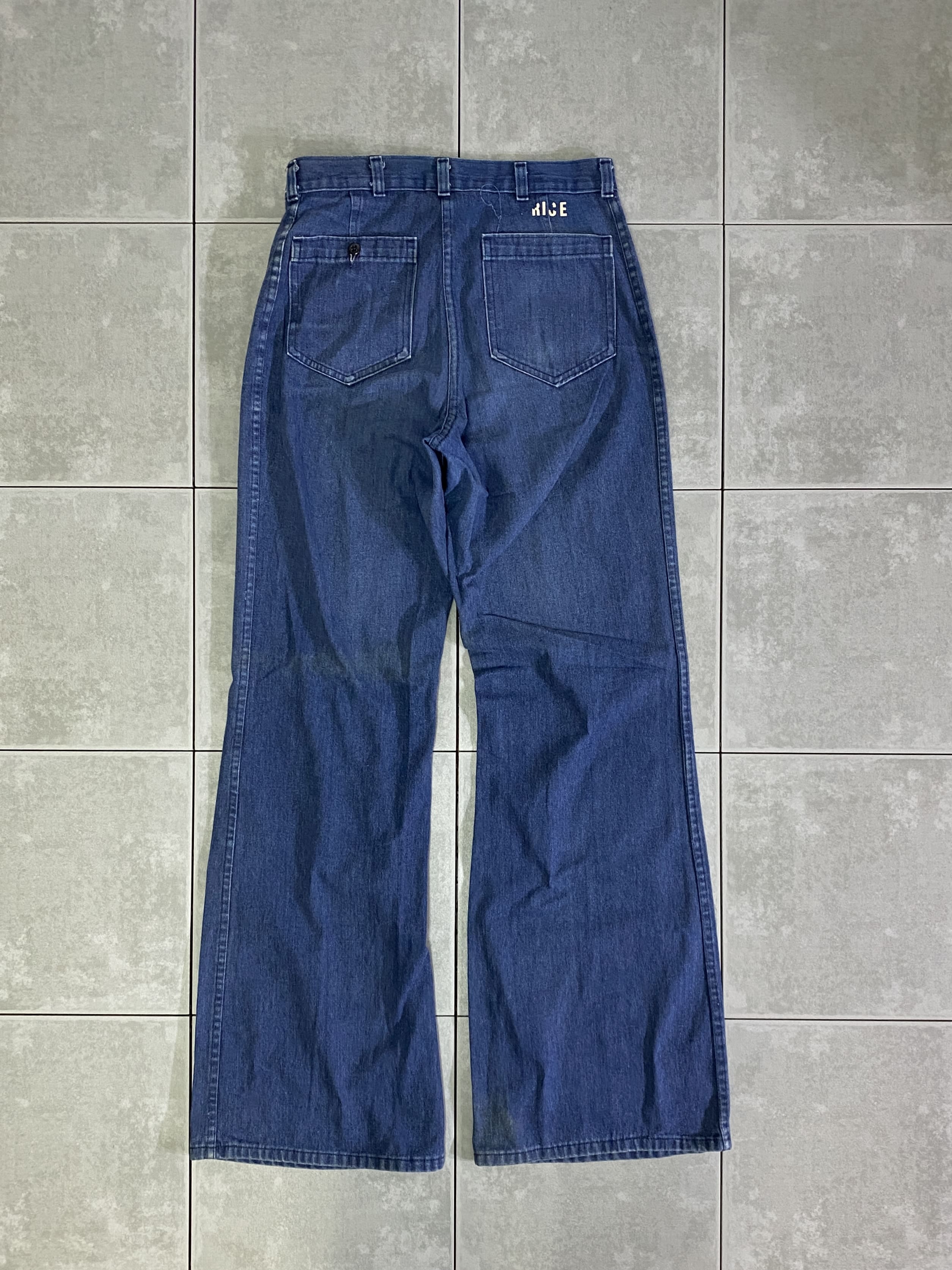 U.S.NAVY TROUSERS UTILITY DENIM MADE IN USA