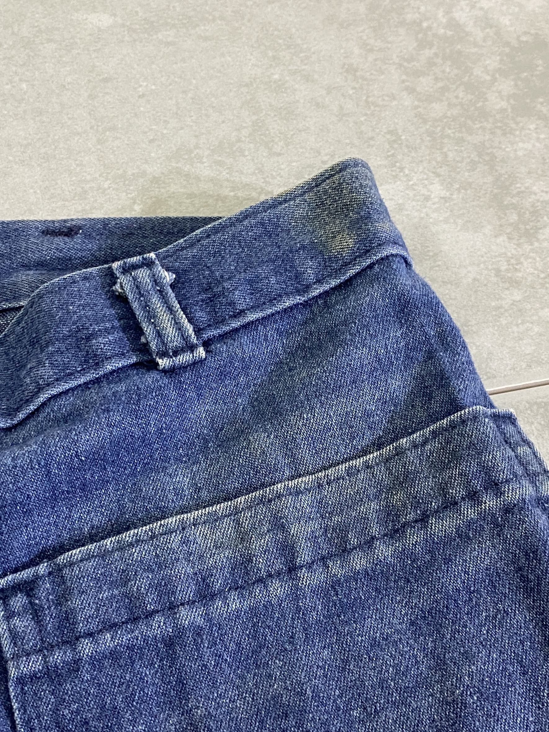 U.S.NAVY TROUSERS UTILITY DENIM MADE IN USA