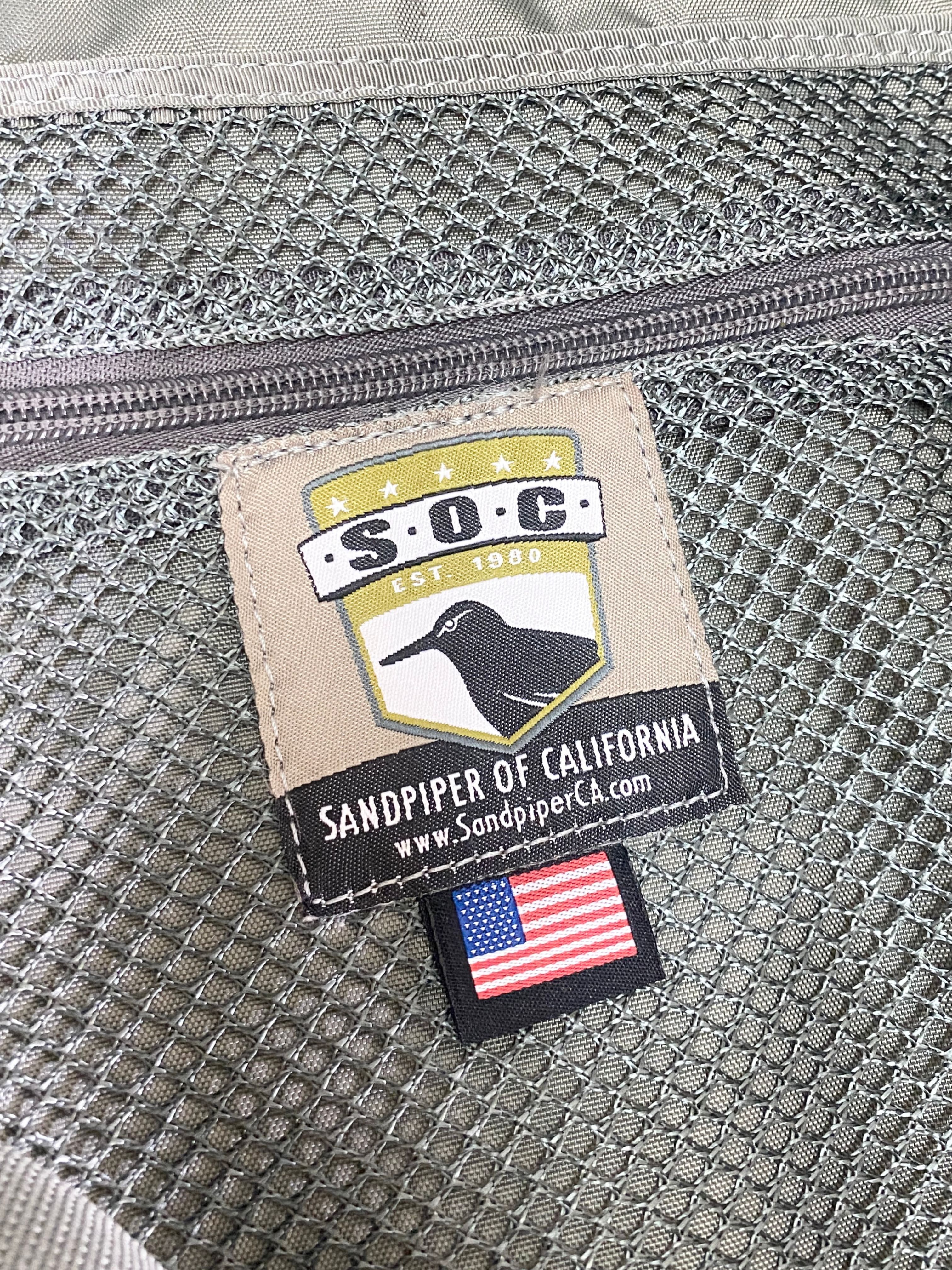 SOC SANDPIPER OF CALIFORNIA TACTICAL BAG