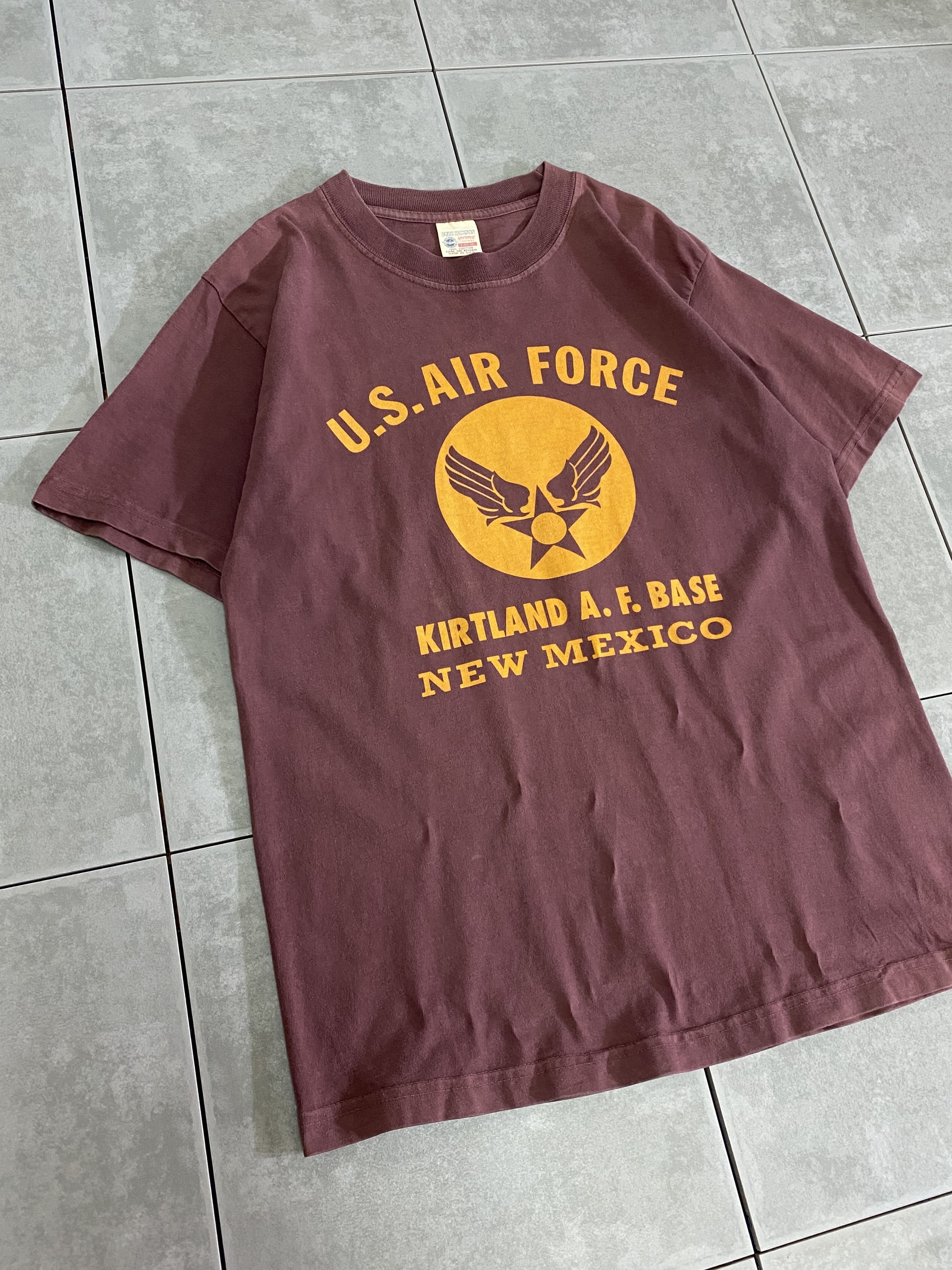 【Buzz Ricksons】U.S. AIR FORCE S/S TEE MADE IN USA