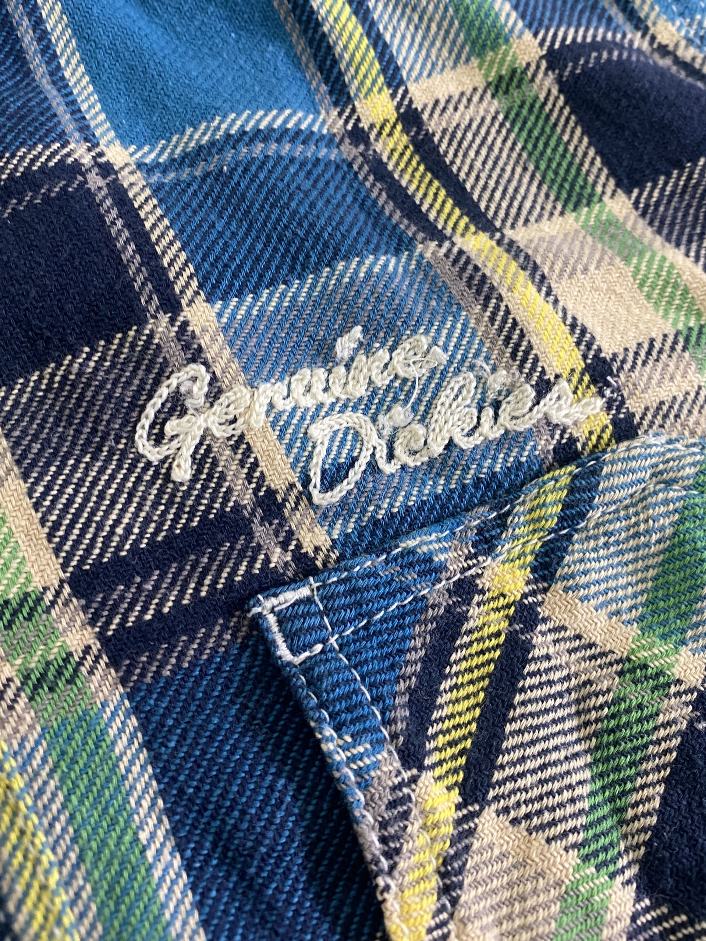 【Genuine Dickies】チェックワークシャツ