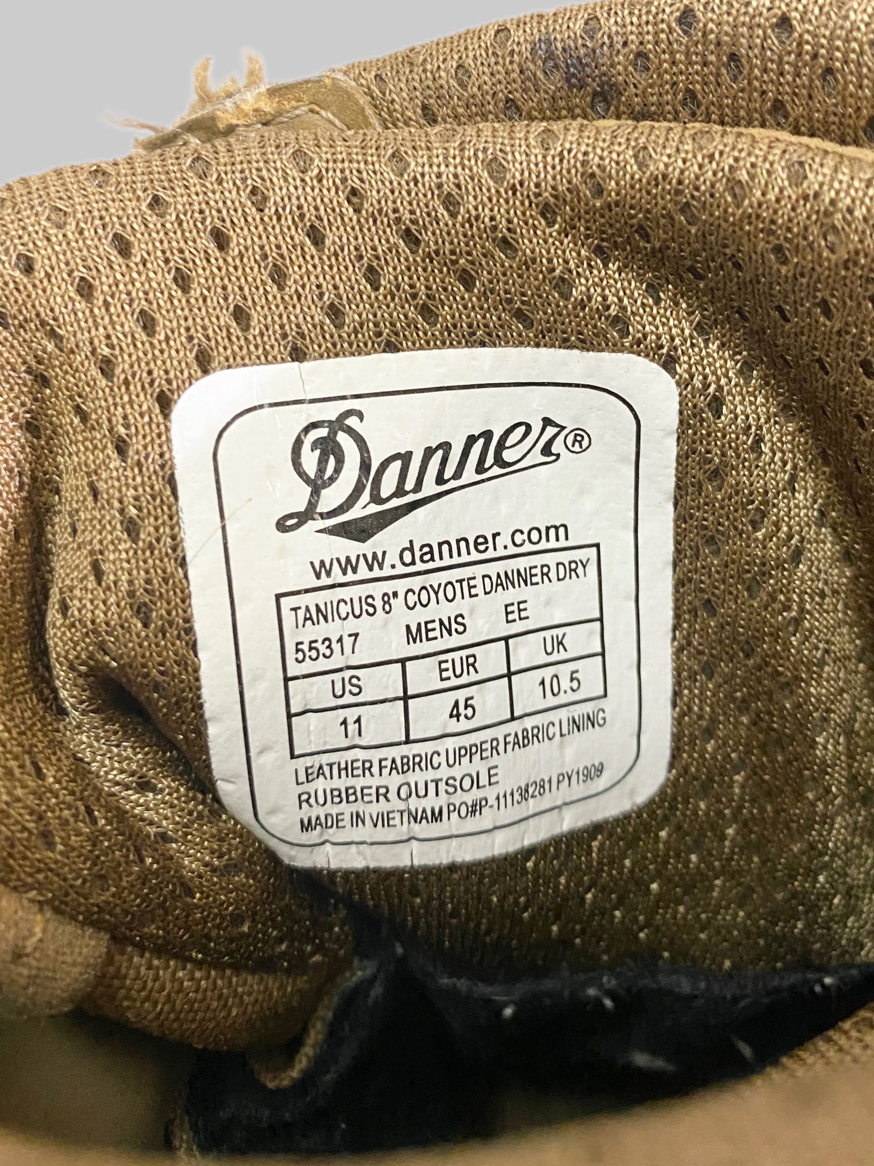 【Danner】TANICUS COYOTE DANNER DRY