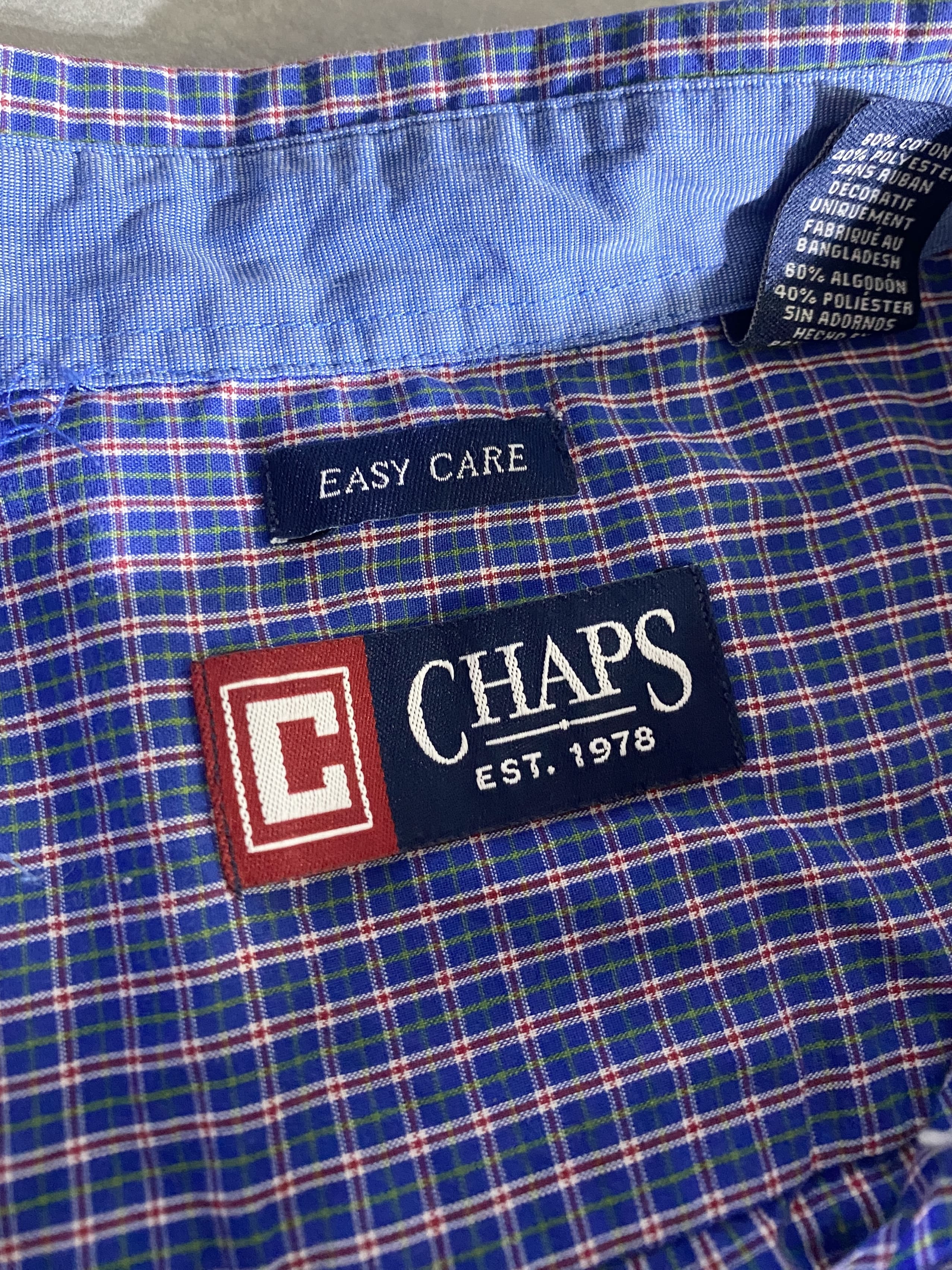 【CHAPS】L/S B.D SHIRT