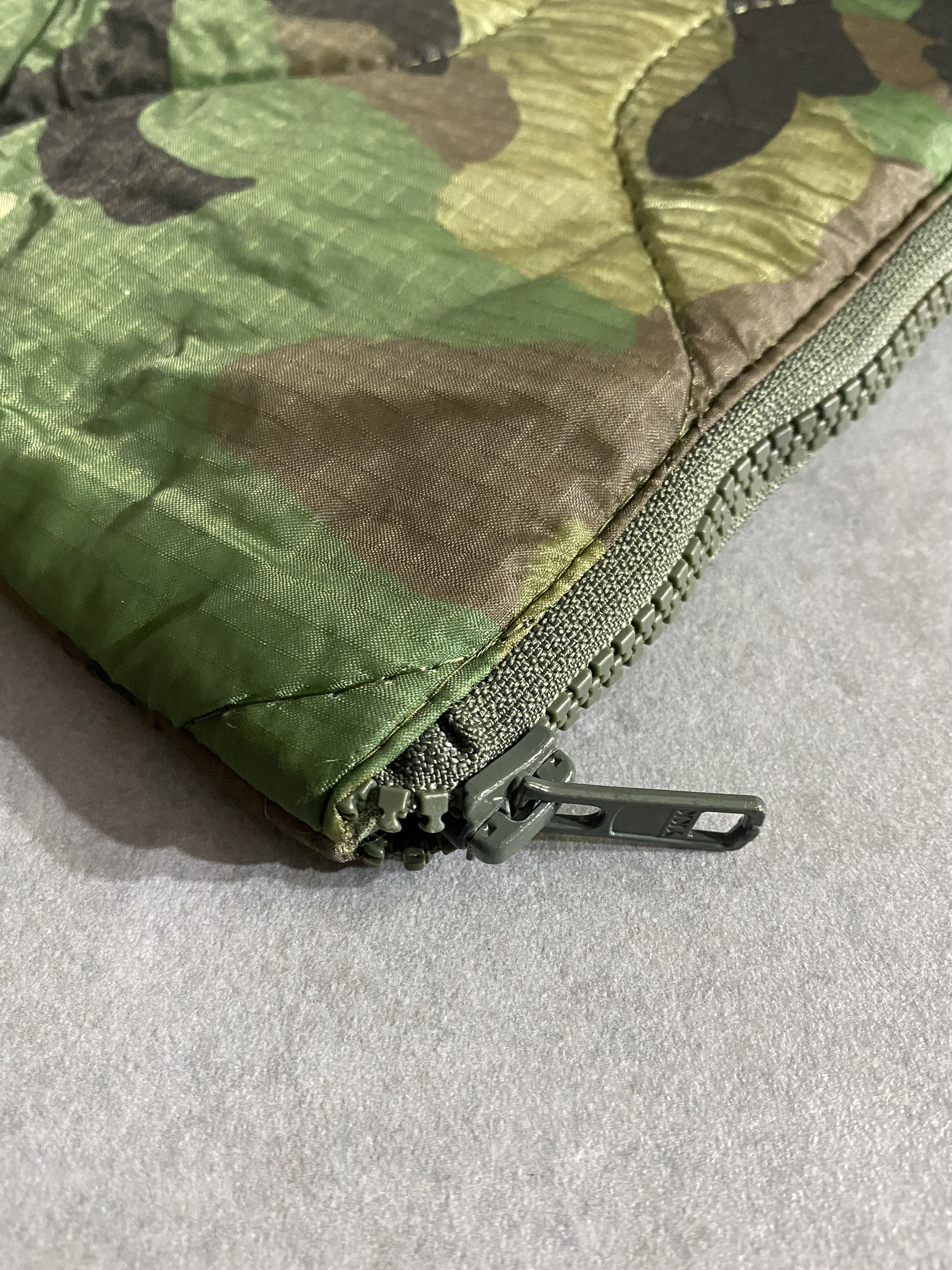 米軍実物 PONCHO LINER REMAKE POUCH リメイクポーチ