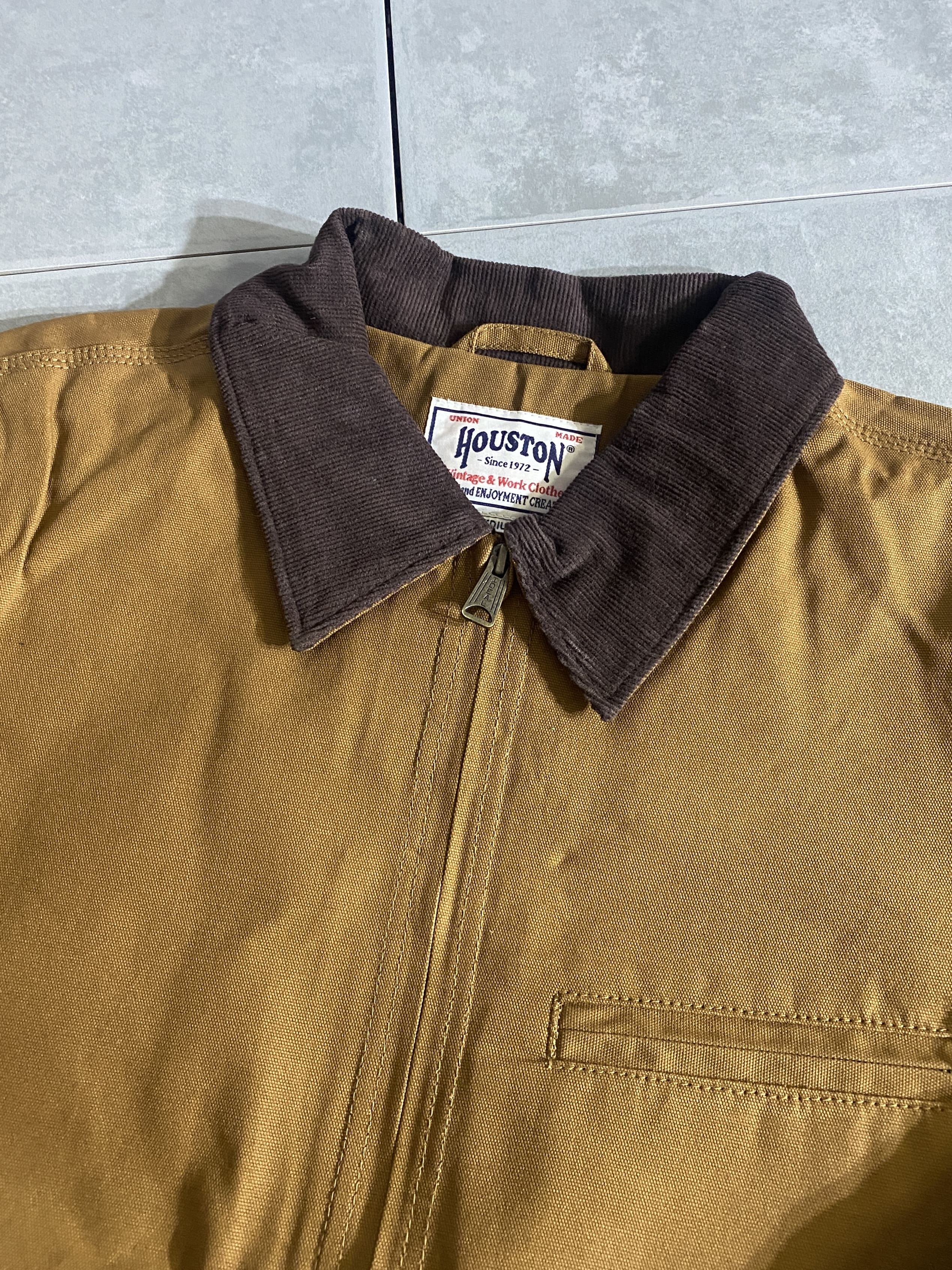 【HOUSTON】DUCK ZIP WORK JACKET