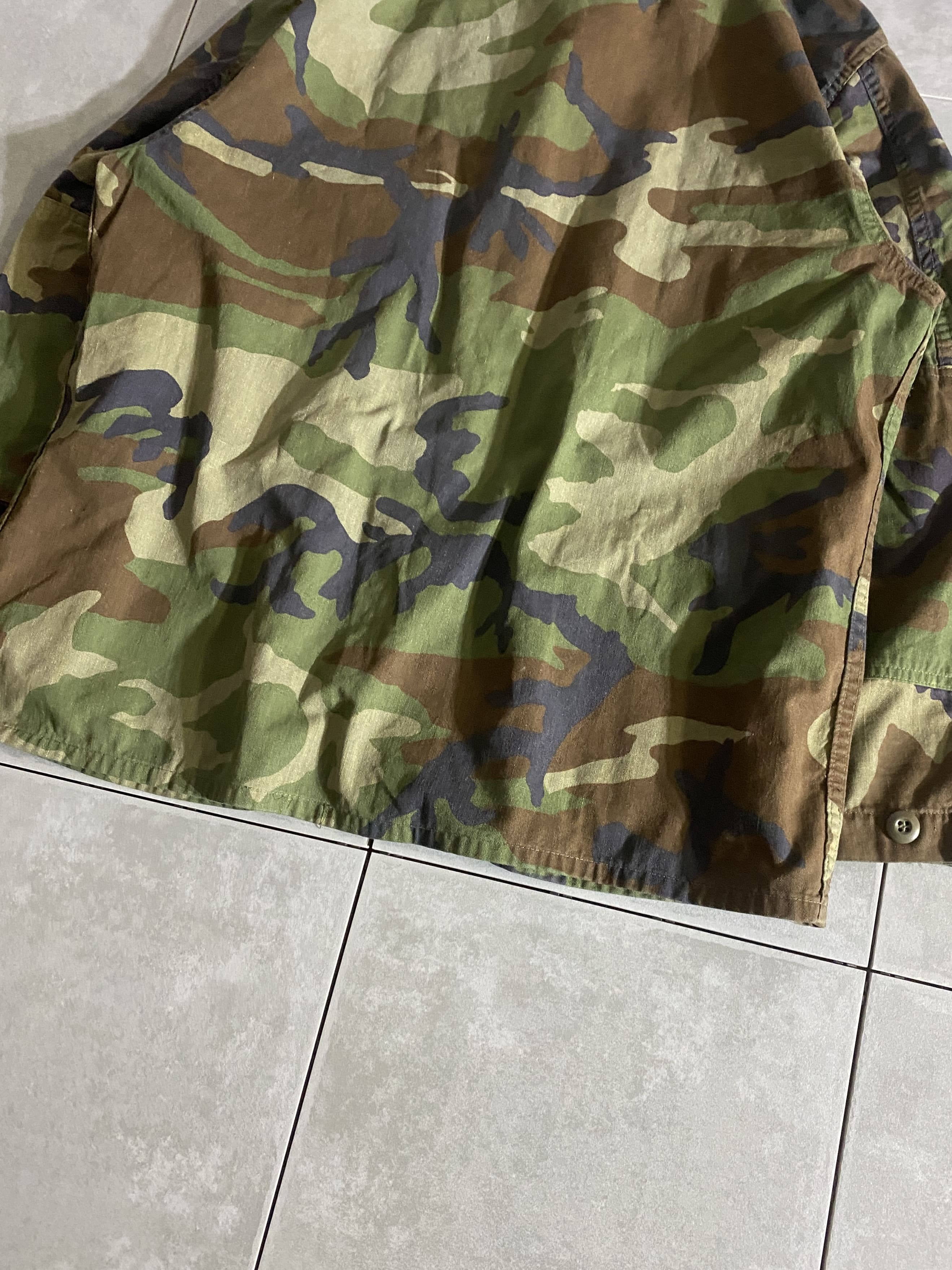 80s BDU WOODLAND CAMO JACKET 前期型