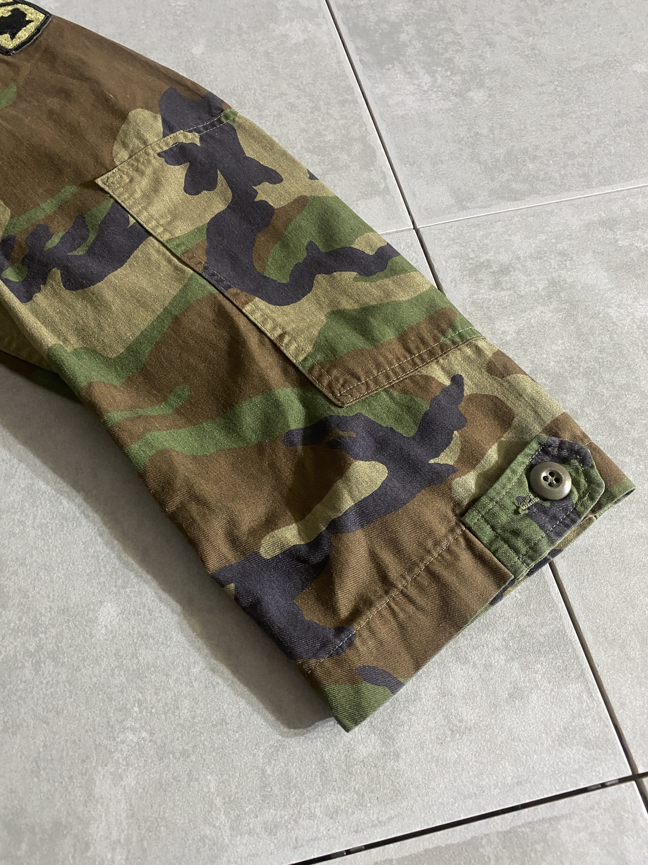 80s BDU WOODLAND CAMO JACKET 前期型