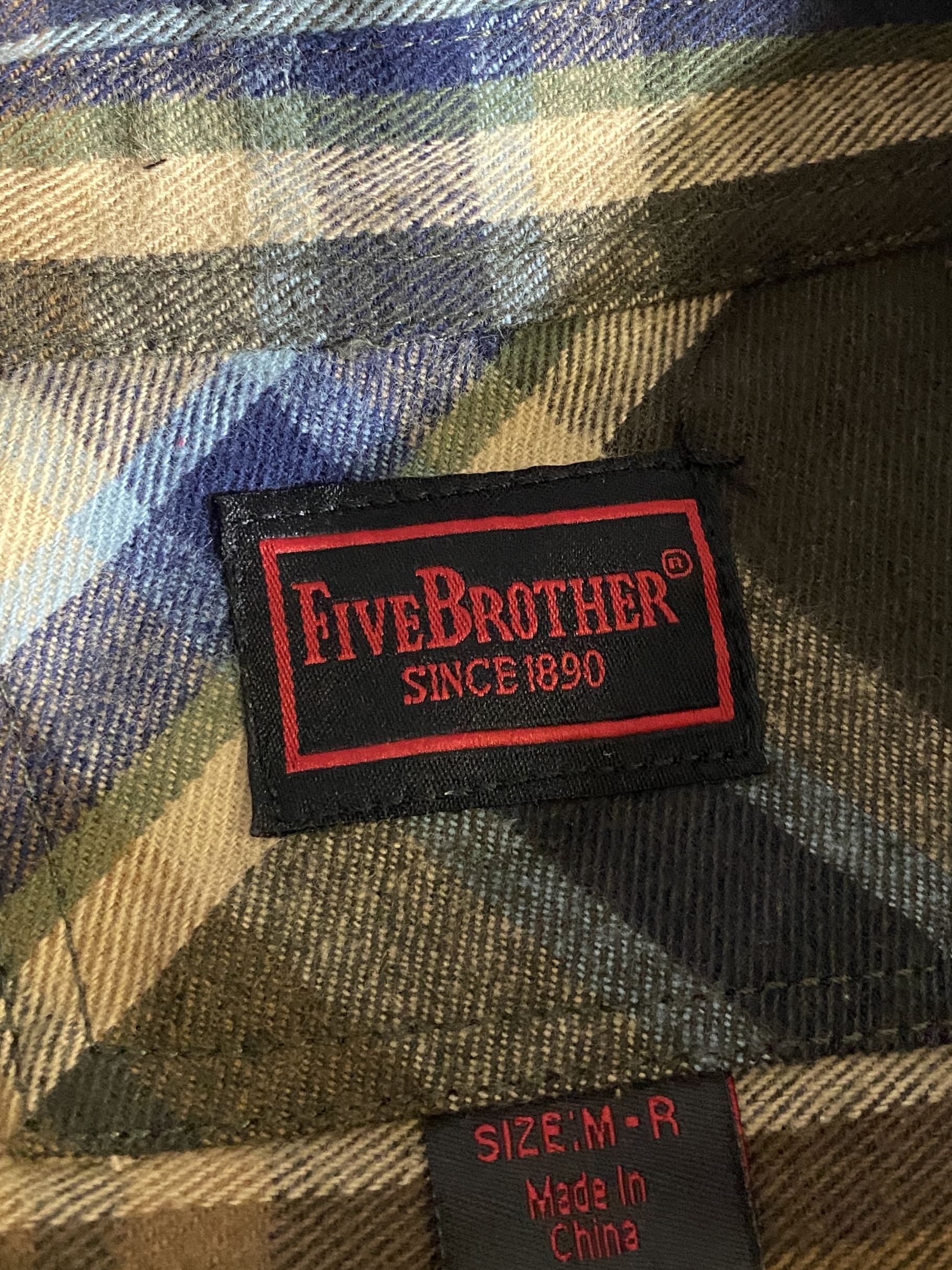 【FIVE BROTHER】 HEAVY FLANNEL WORK SHIRTS