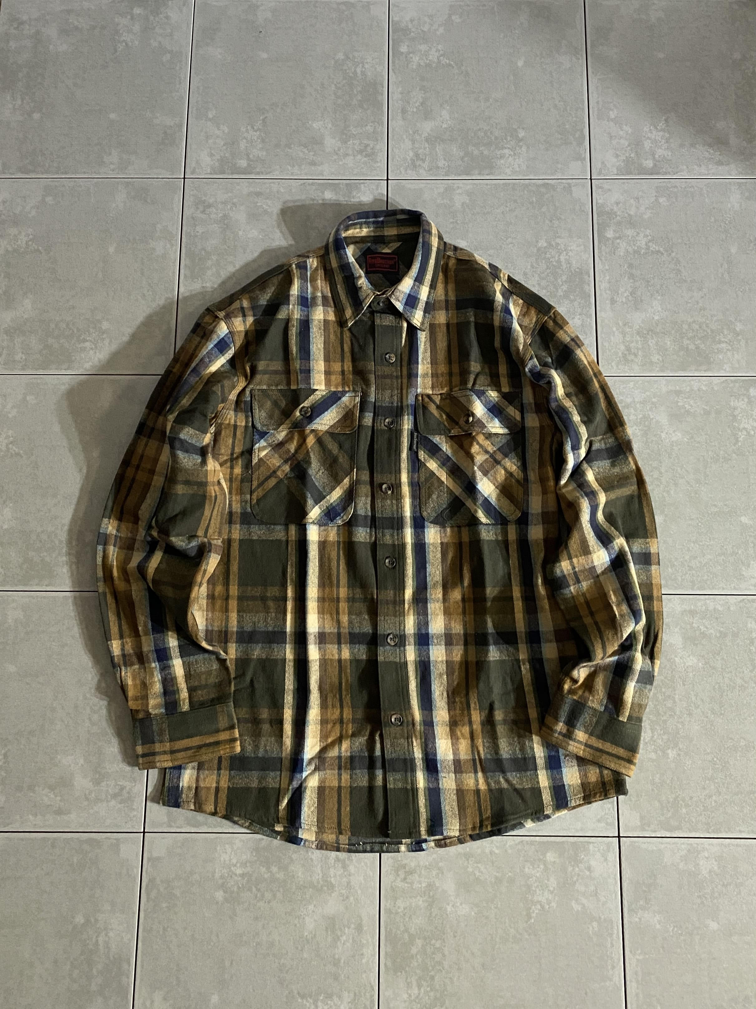 【FIVE BROTHER】 HEAVY FLANNEL WORK SHIRTS