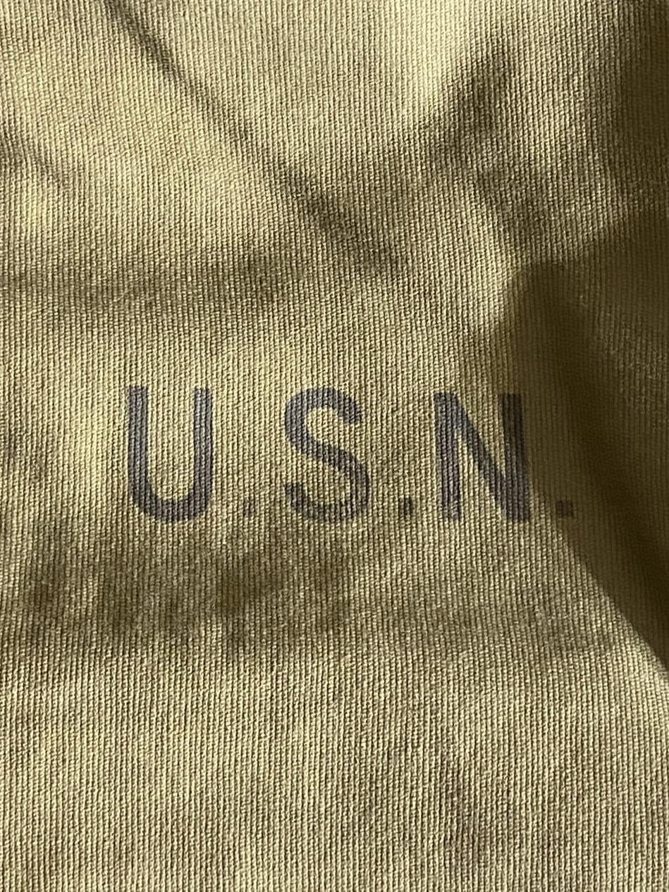 U.S.NAVY N-1 デッキジャケット U.S.Nステンシル