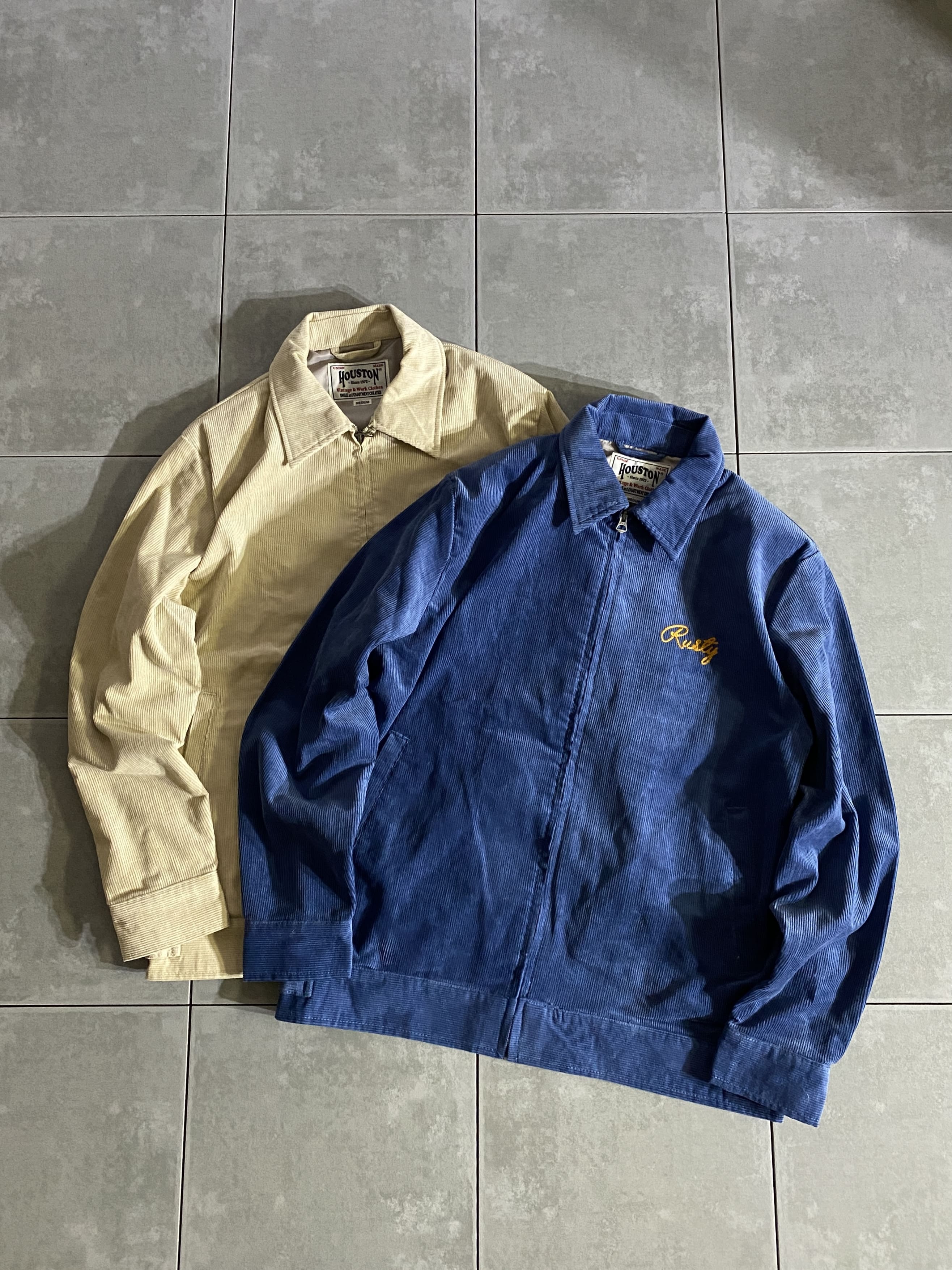 【HOUSTON】CORDUROY EMBROIDERY JACKET (CLASSIC) 