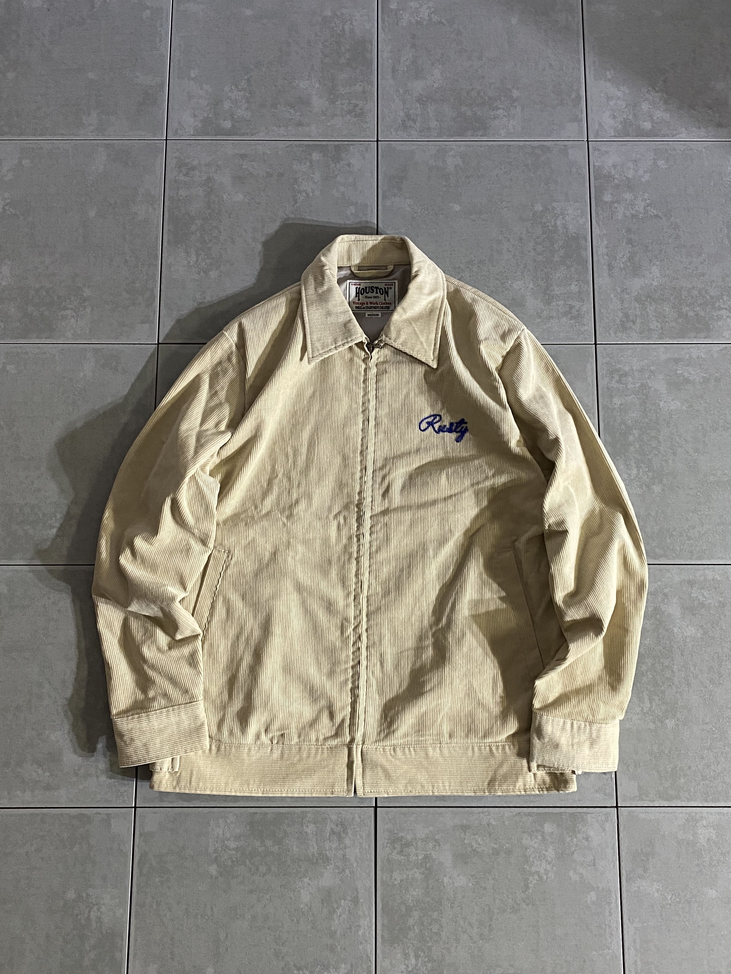 【HOUSTON】CORDUROY EMBROIDERY JACKET (CLASSIC) 