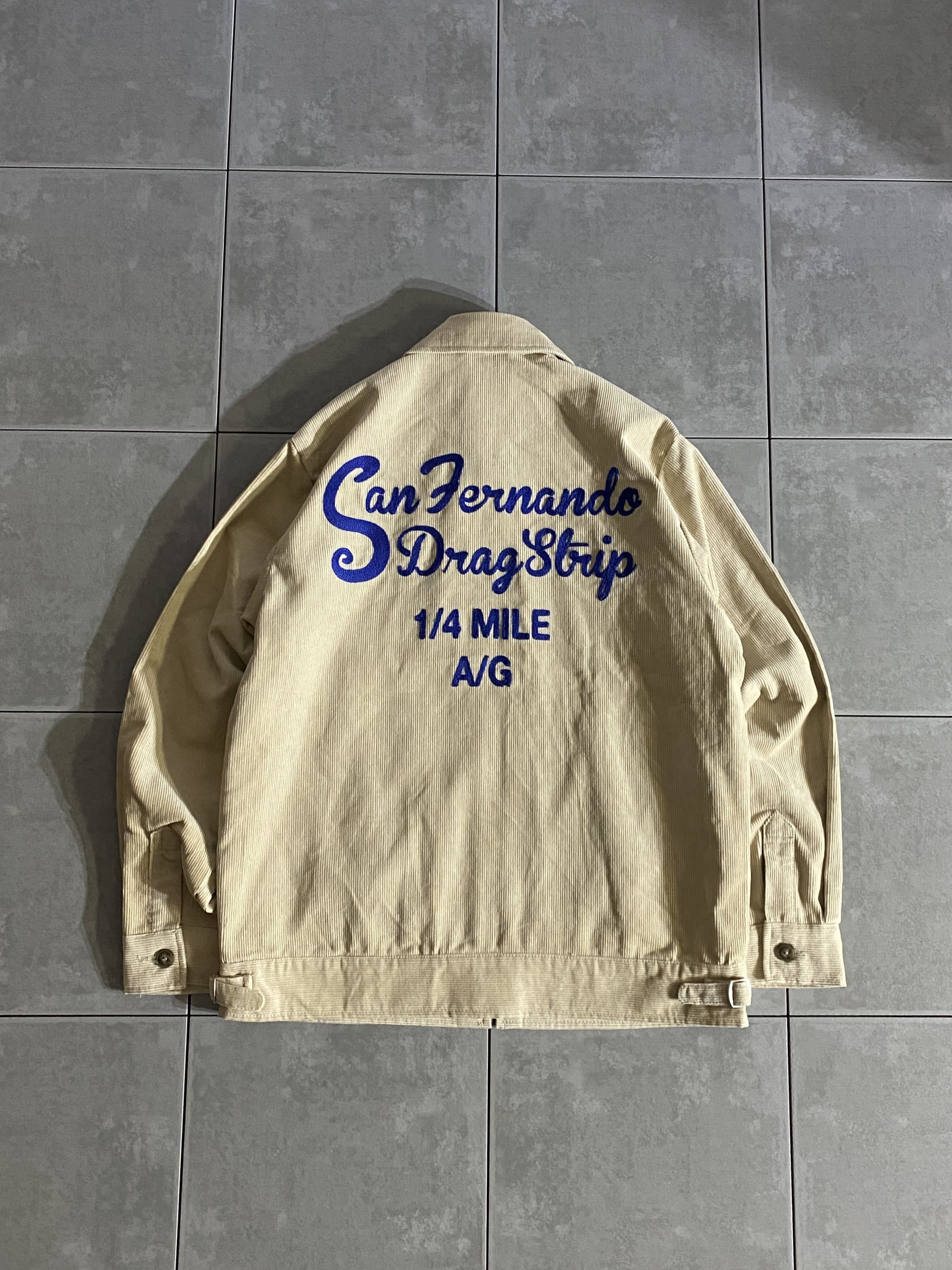 【HOUSTON】CORDUROY EMBROIDERY JACKET (CLASSIC) 