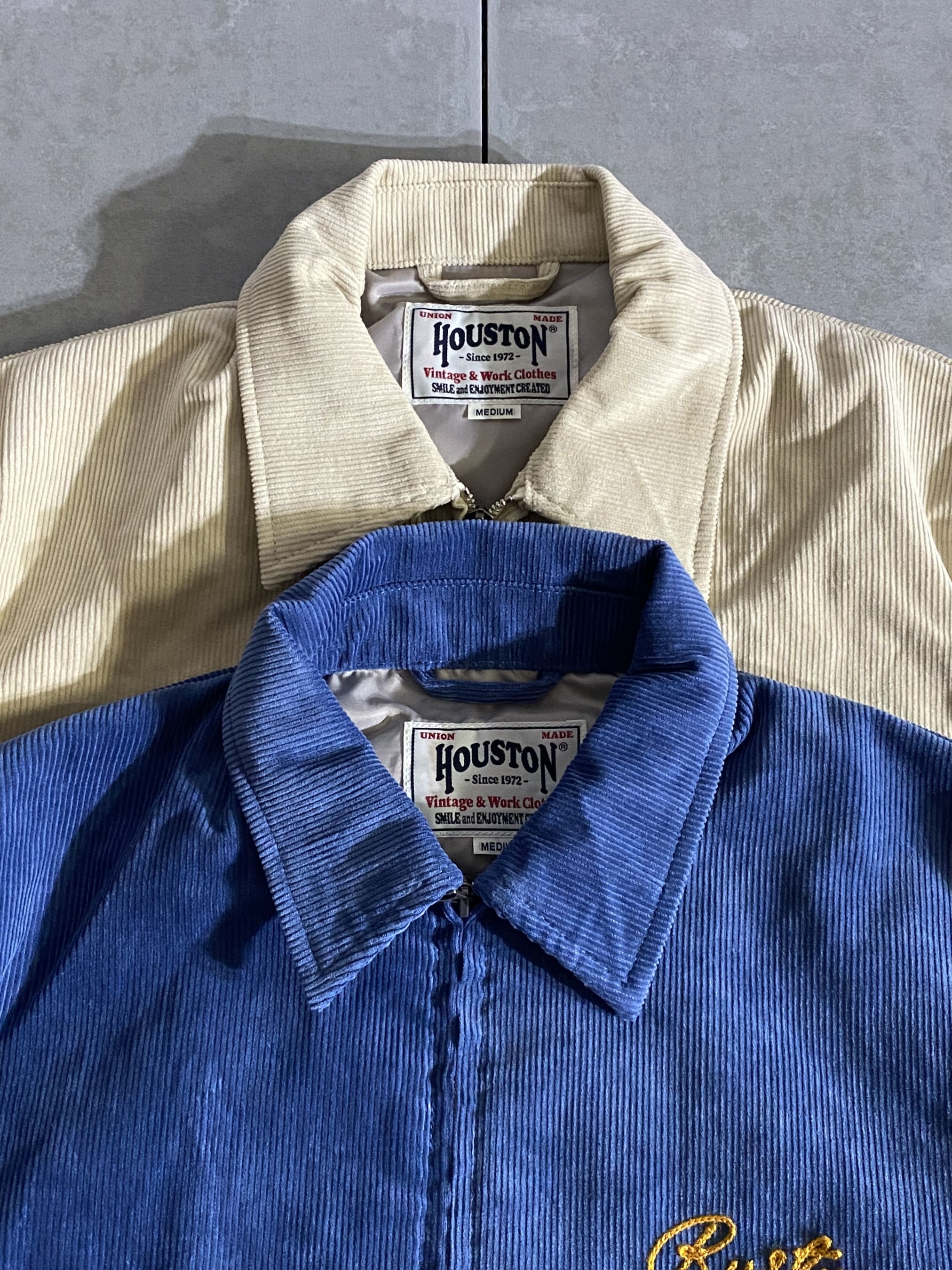 【HOUSTON】CORDUROY EMBROIDERY JACKET (CLASSIC) 