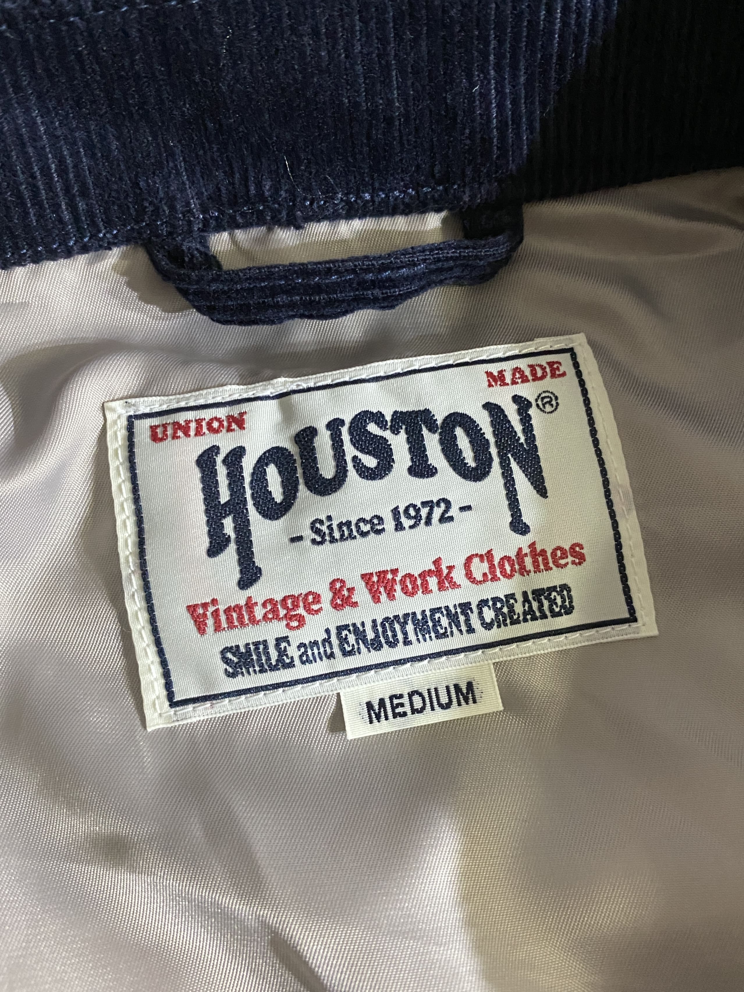 【HOUSTON】CORDUROY EMBROIDERY JACKET (FFA)