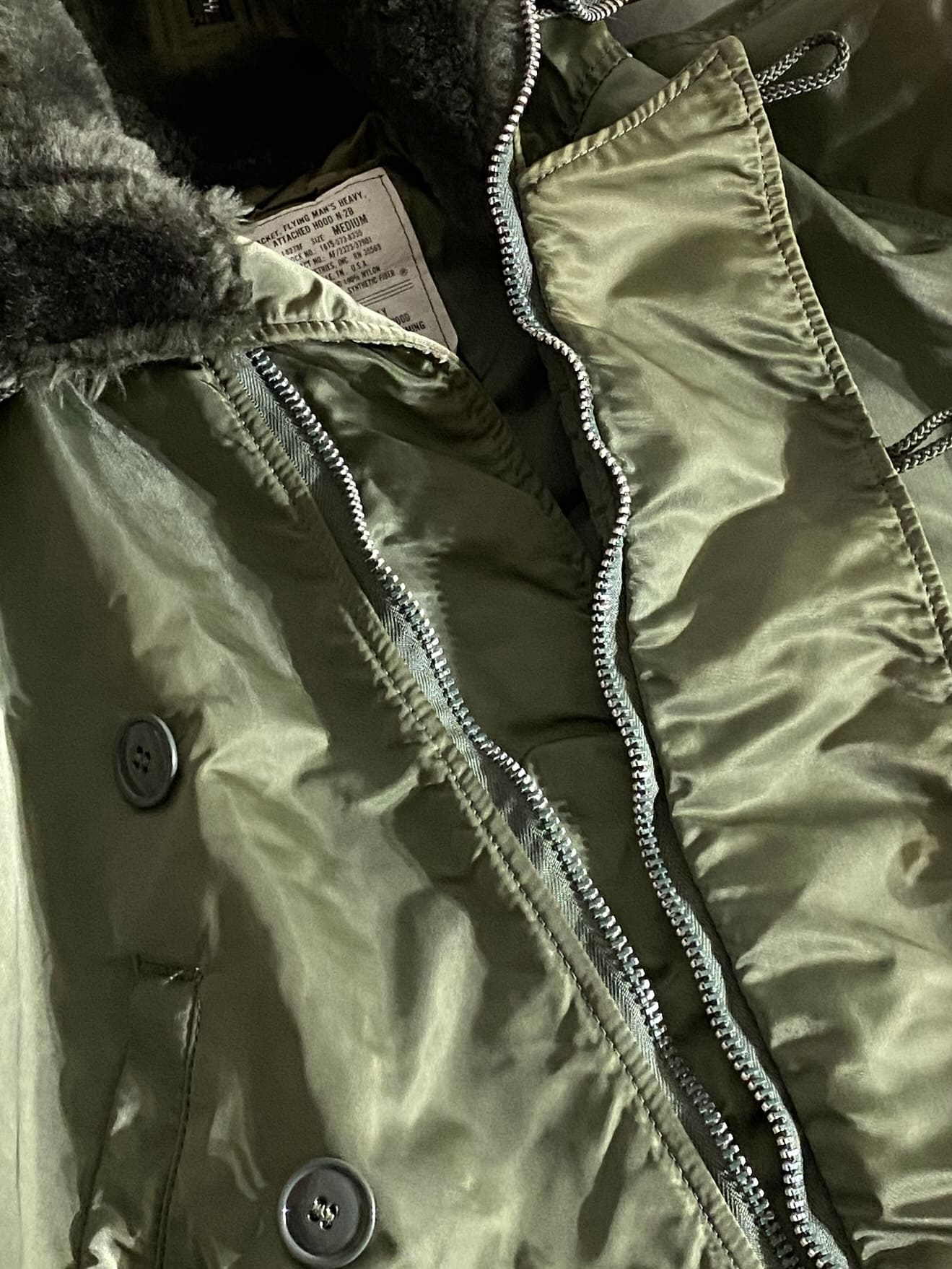 【ALPHA】N-2B FLIGHT JACKET MADE IN USA