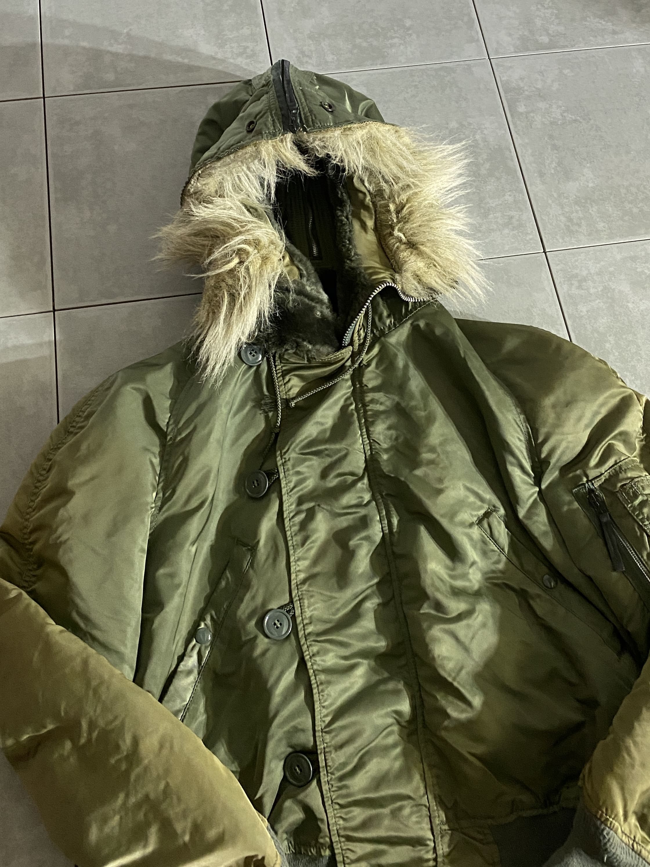 【ALPHA】N-2B FLIGHT JACKET MADE IN USA