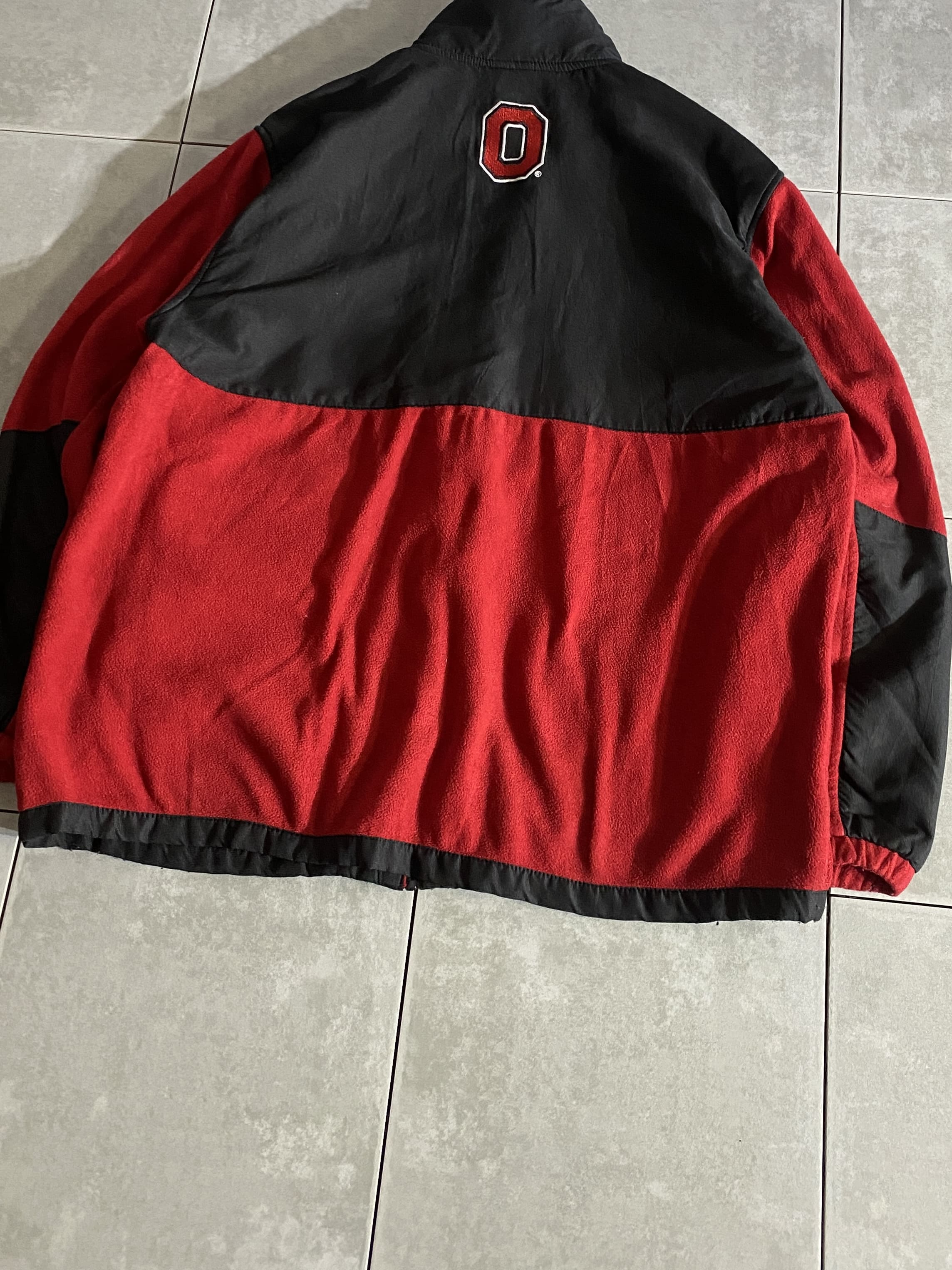 【GENUINE STUFF】college Fleece Jacket