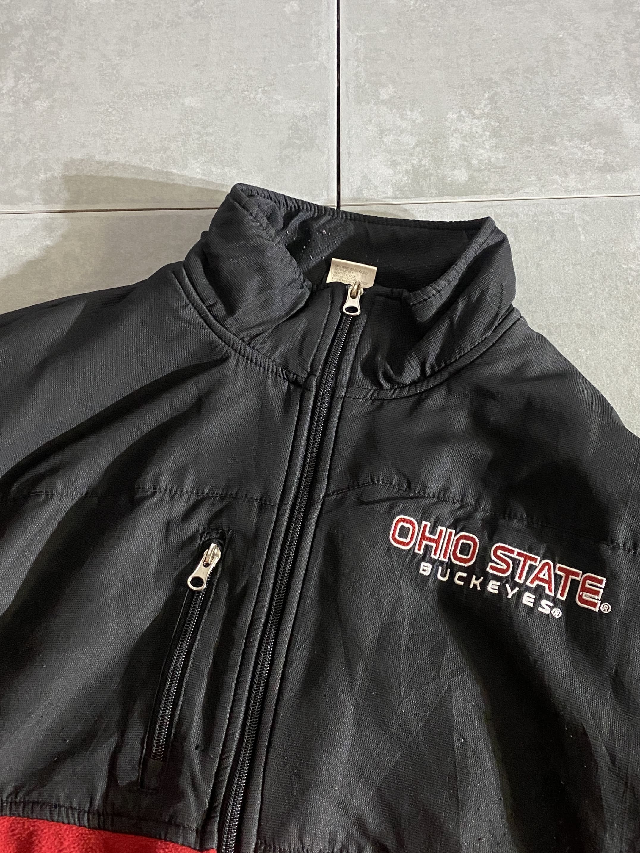 【GENUINE STUFF】college Fleece Jacket