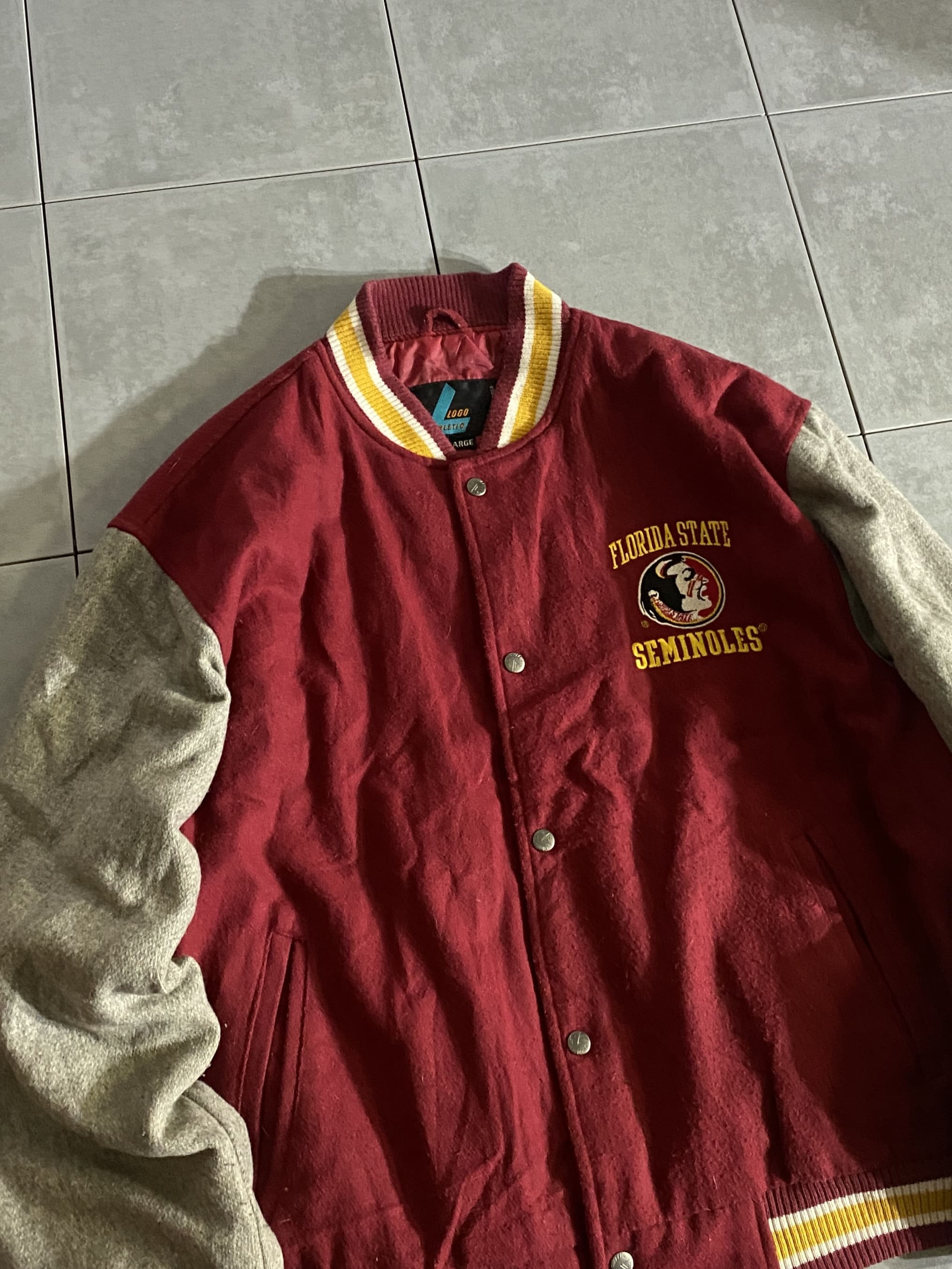 【LOGO ATHLETIC】Florida State Seminoles AWARD JACKET